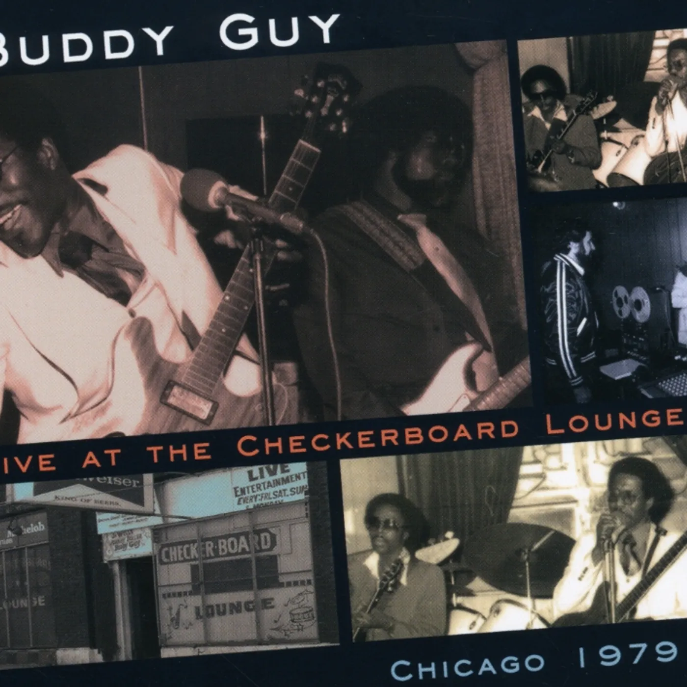Buddy Guy LIVE AT THE CHECKERBOARD LOUNGE CHICAGO 1979 CD