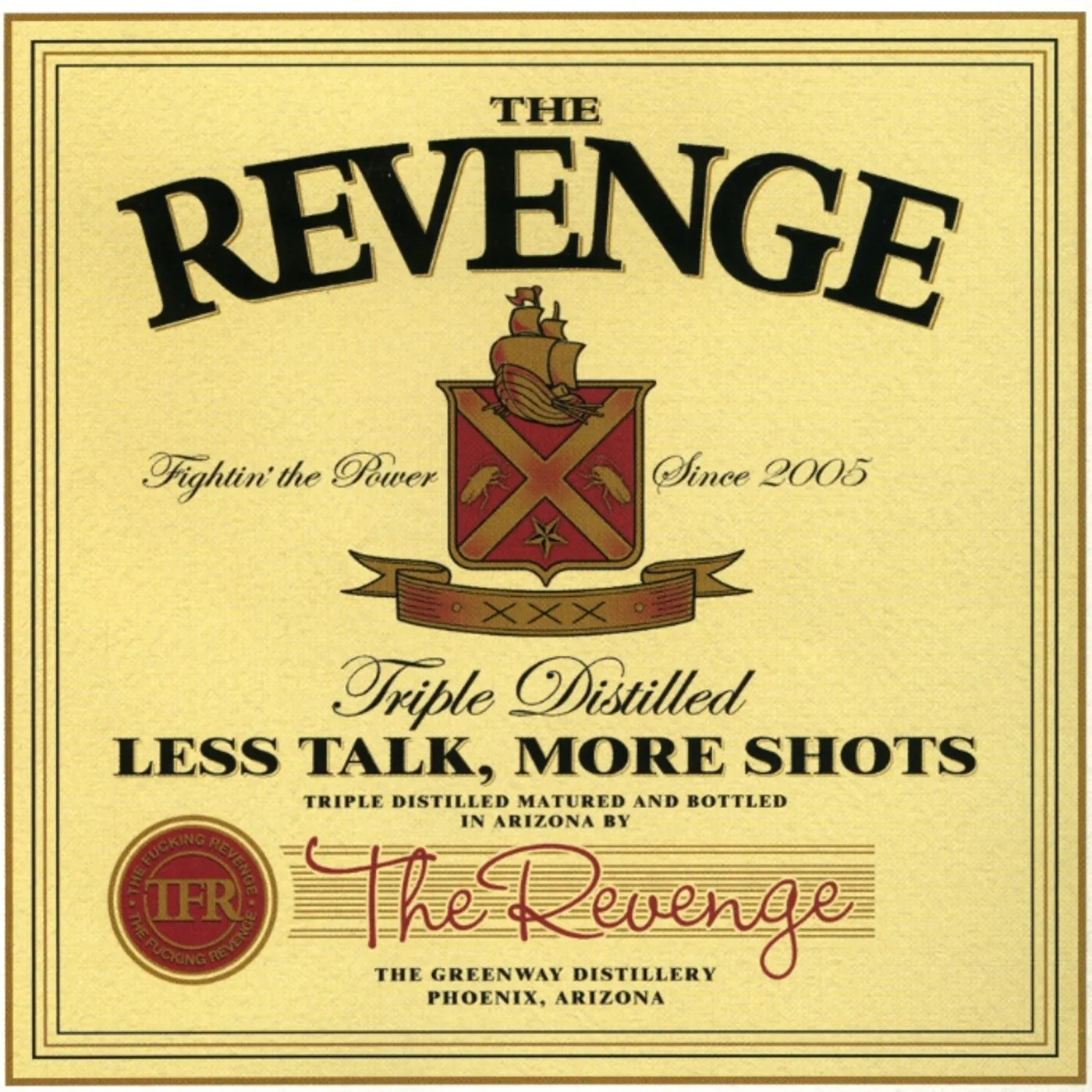 REVENGE LESS TALK MORE SHOTS CD