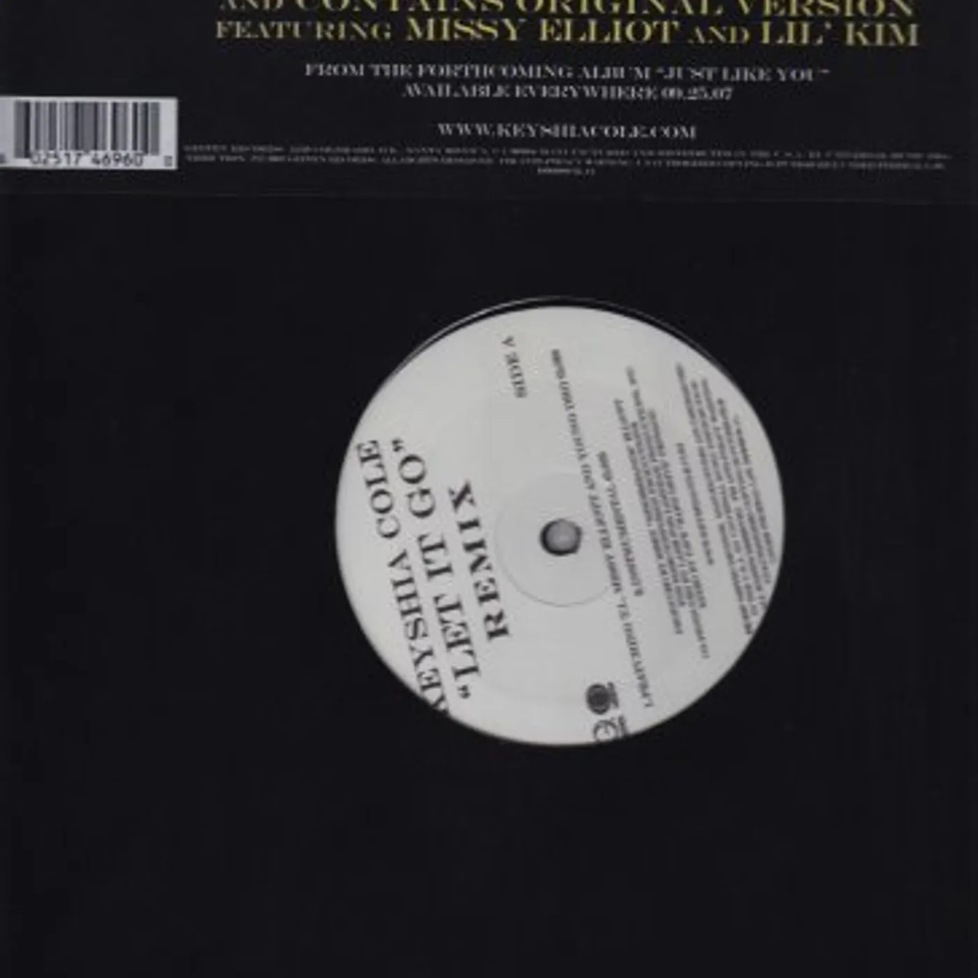 Keyshia Cole LET IT GO (X4) Vinyl Record