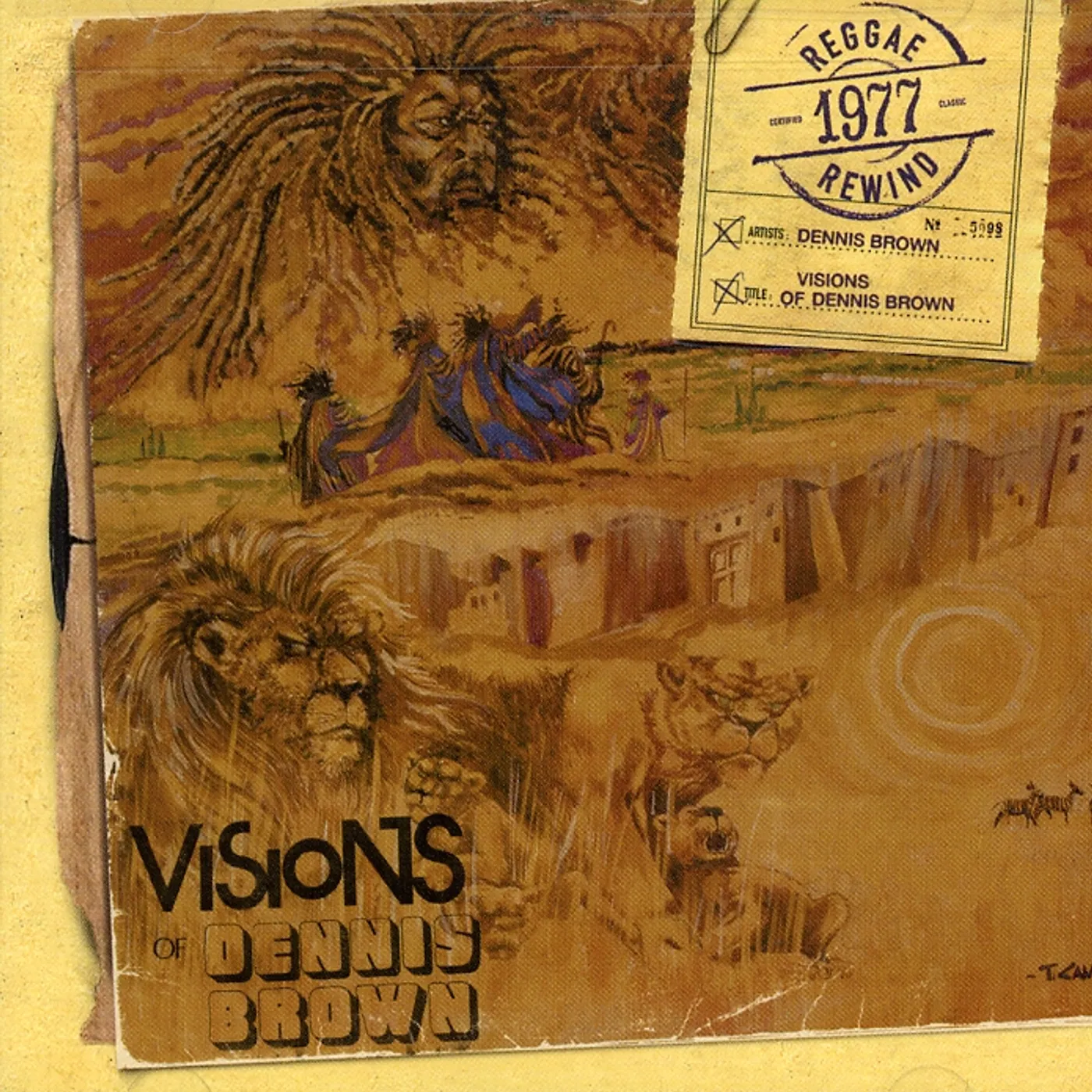 Dennis Brown VISIONS CD