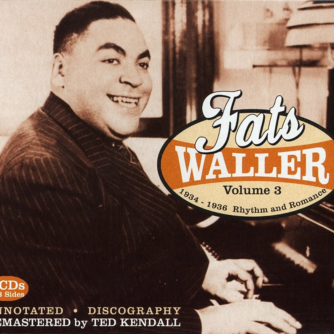 Fats Waller COMPLETE PUBLISHED SIDES 3 CD