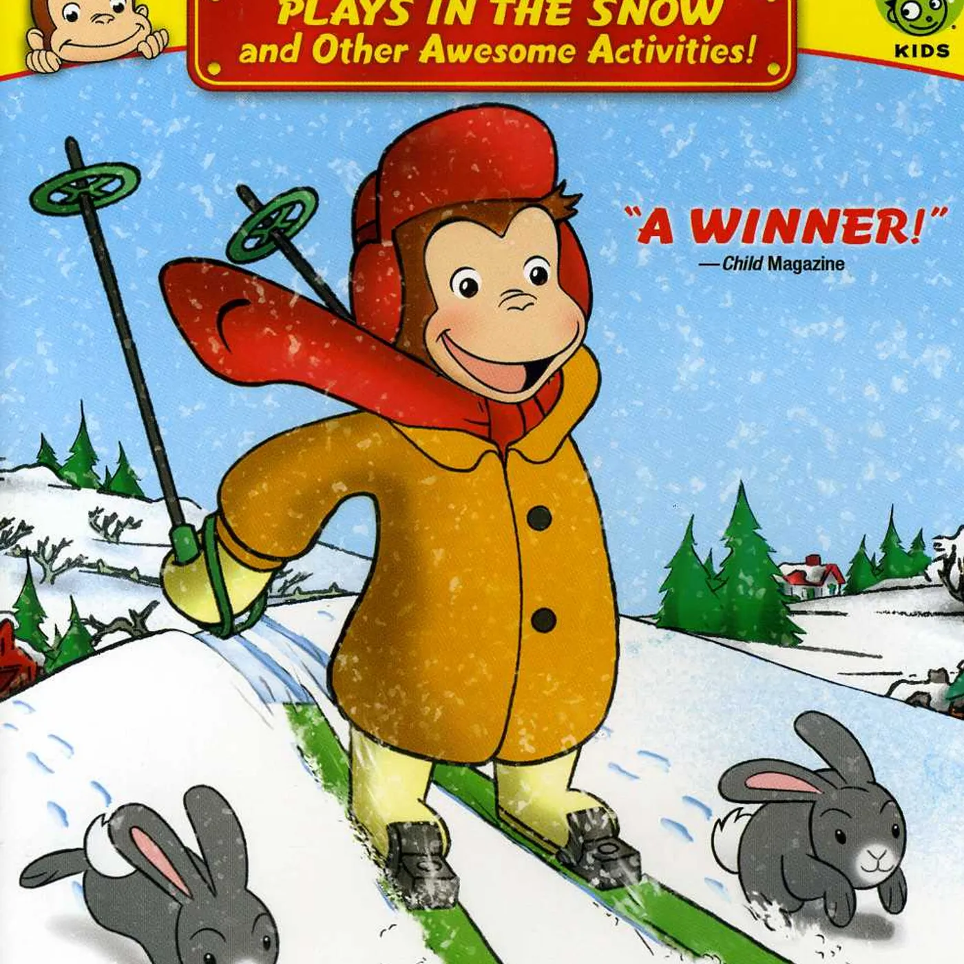 Curious George PLAYS IN THE SNOW & OTHER AWESOME ACTIVITIES DVD