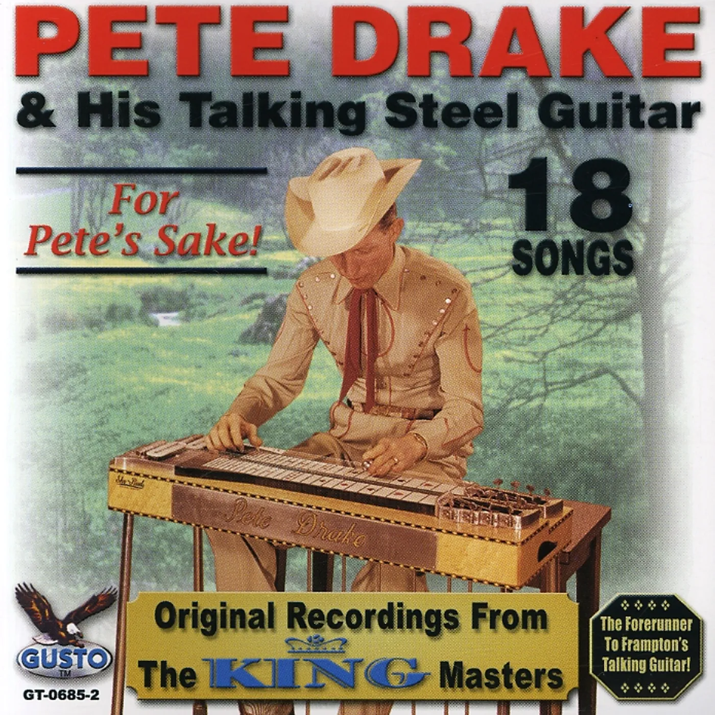 Pete Drake FOR PETE'S SAKE CD