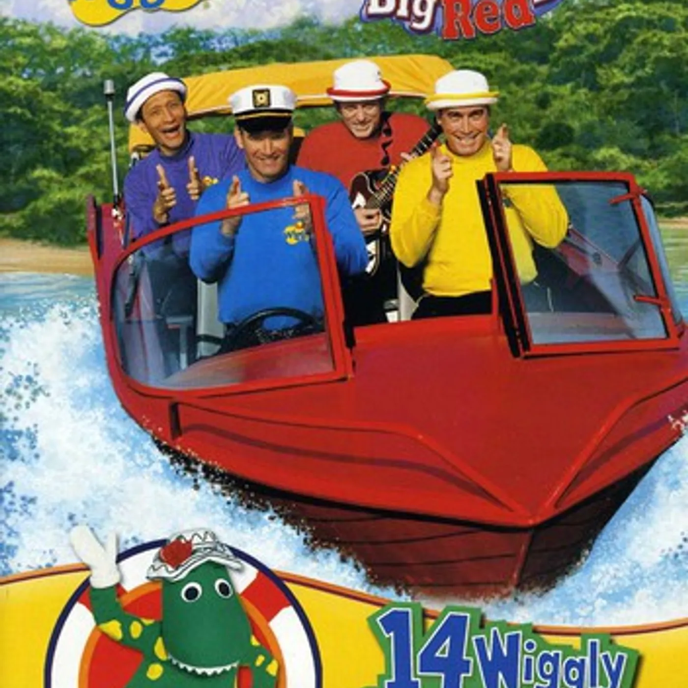 The Wiggles SPLISH SPLASH BIG RED BOAT DVD