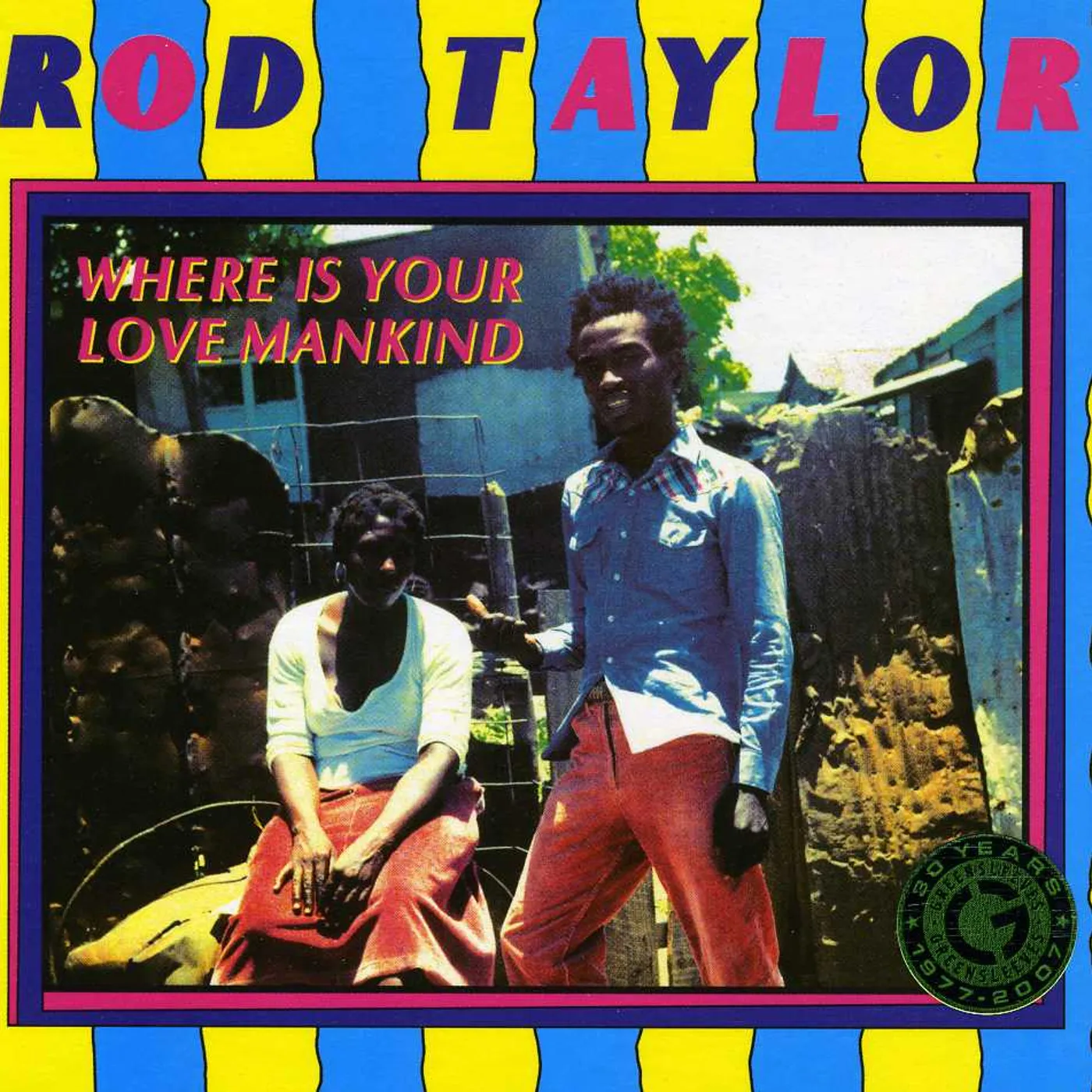 Rod Taylor WHERE IS YOUR LOVE MANKIND CD