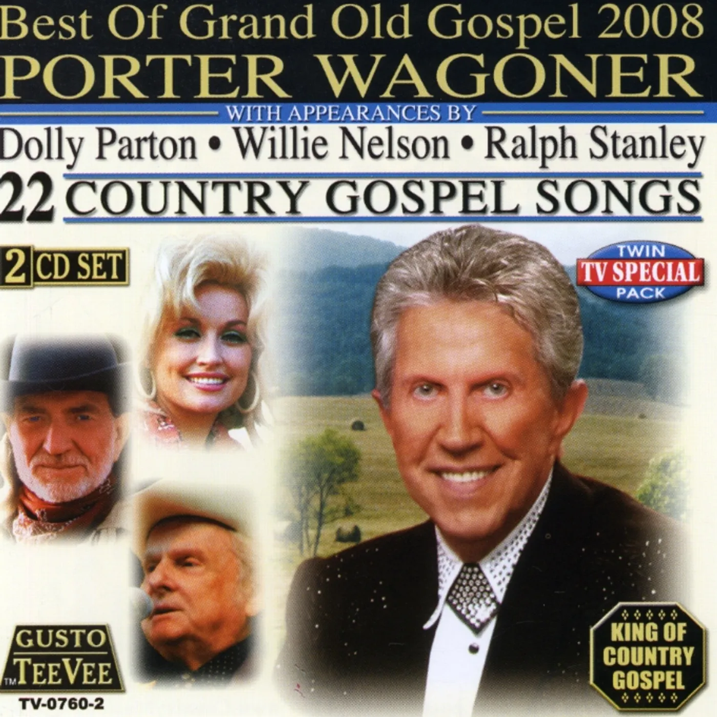 Porter Wagoner BEST OF GRAND OLD GOSPEL 2008 CD