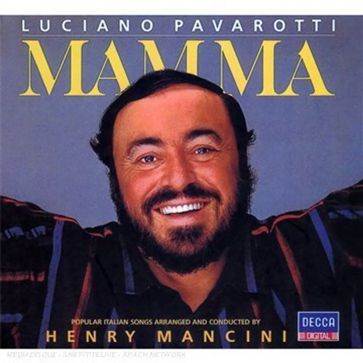 Luciano Pavarotti MAMA: THE STUDIO COLLECTION CD