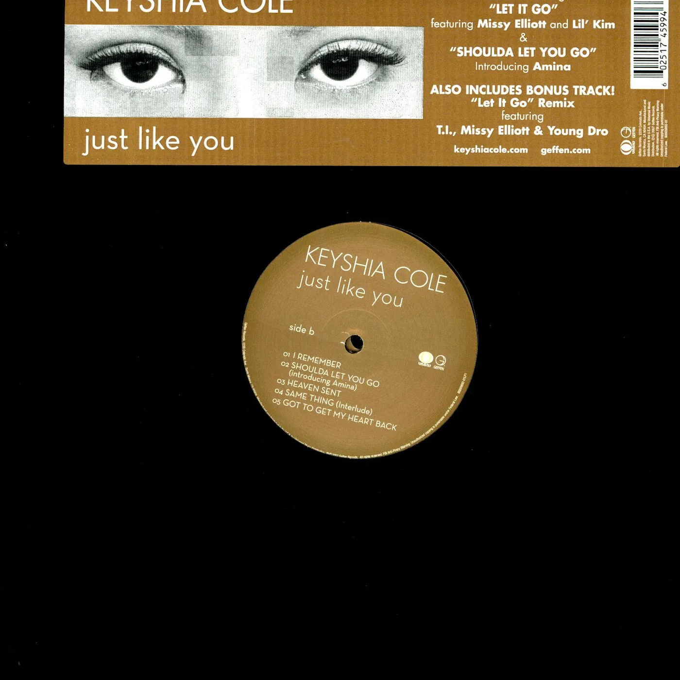 Keyshia Cole Just Like You Vinyl Record