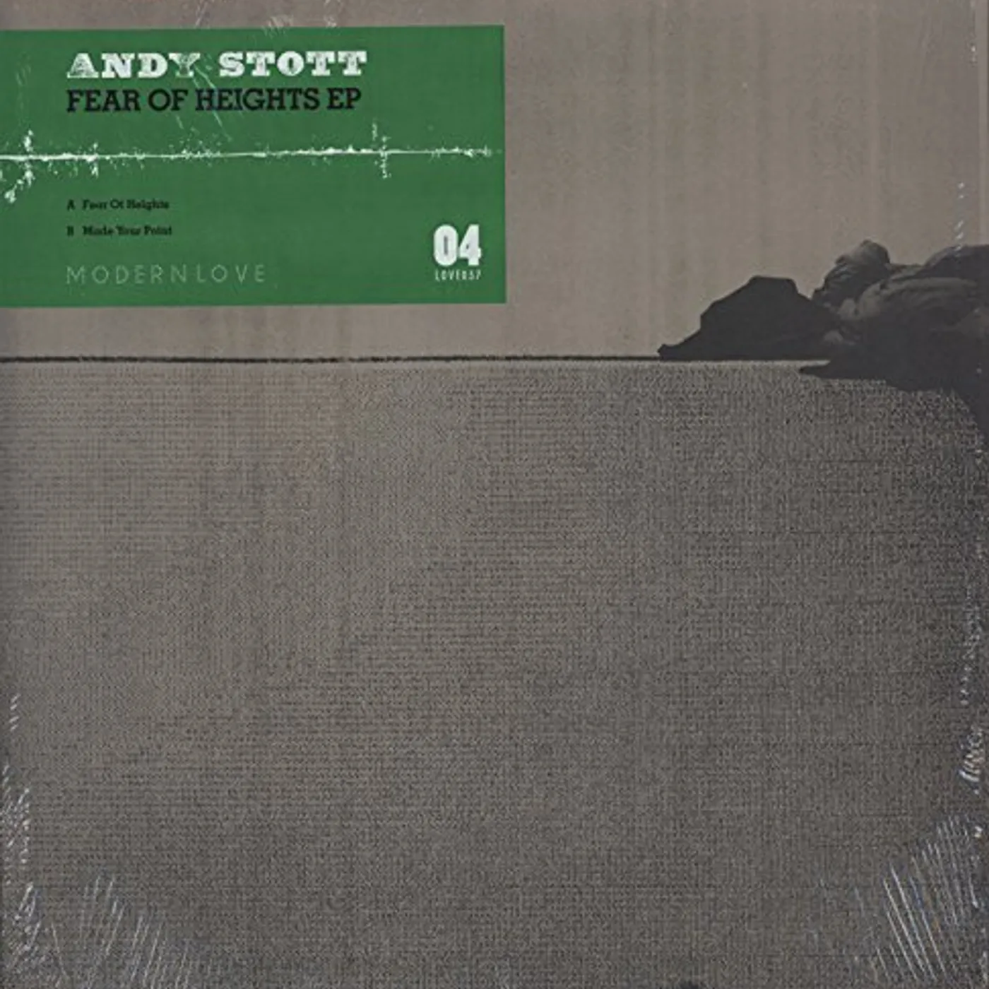 Andy Stott FEAR OF HEIGHTS Vinyl Record