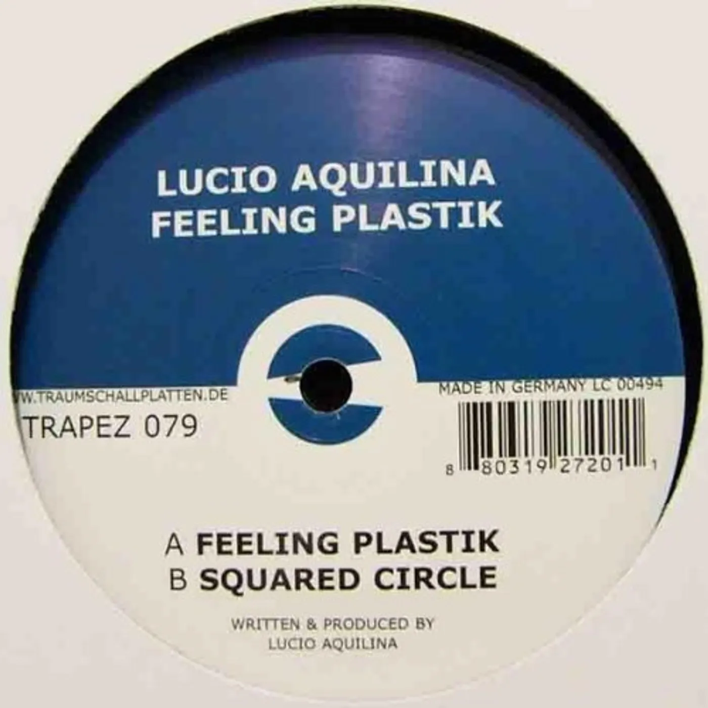 Lucio Aquilina Feeling Plastik Vinyl Record