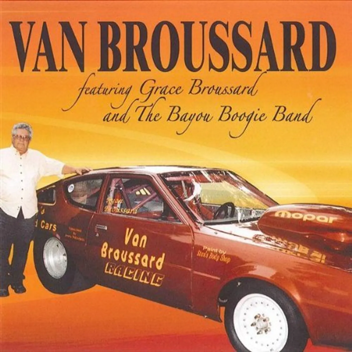 Van Broussard BACK ON TRACK CD