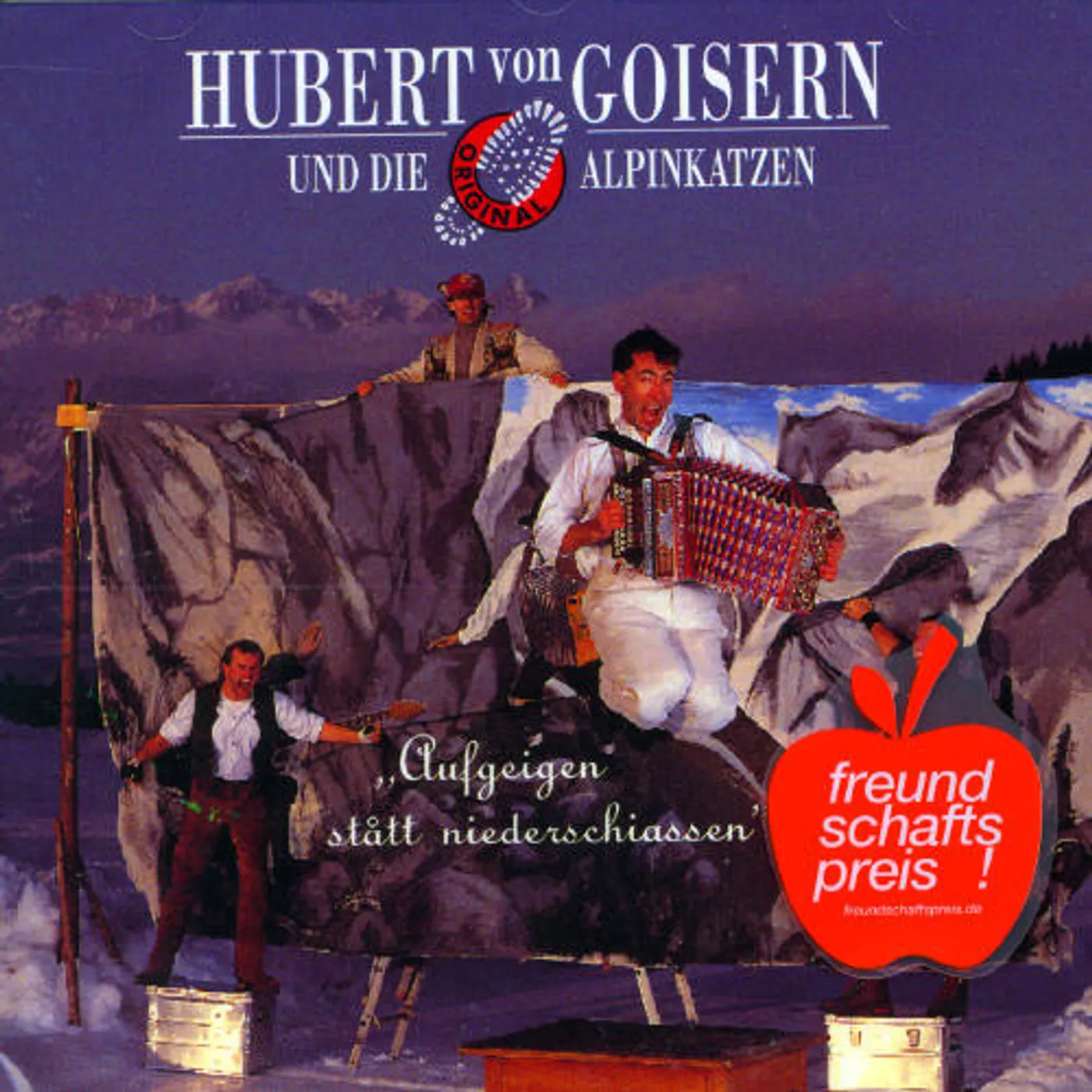 Hubert von Goisern AUFGEIG'N STATT NIEDERSCHIASS'N CD