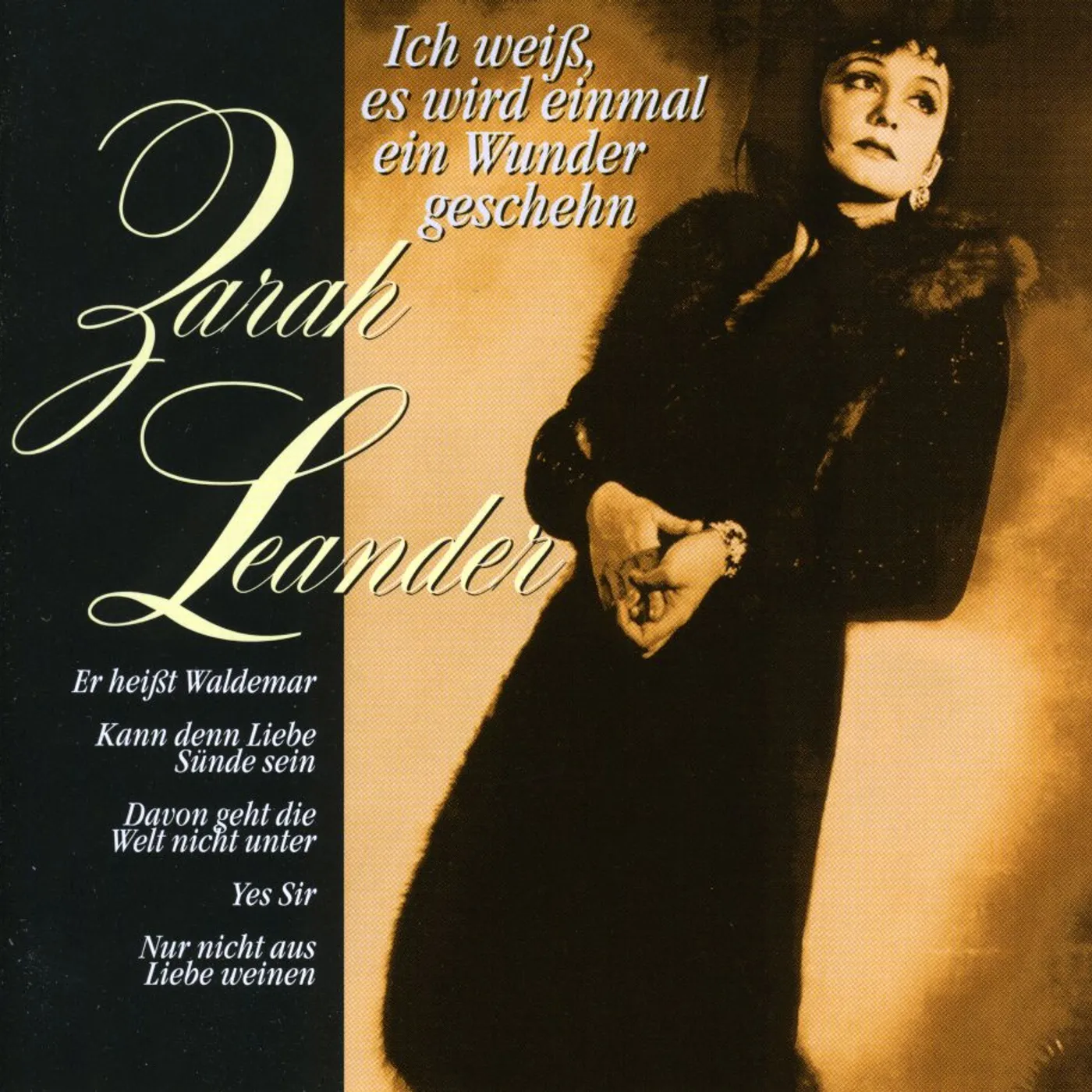 Zarah Leander ICH WEISS, ES WIRD EINMAL EIN WUNDER GESC CD
