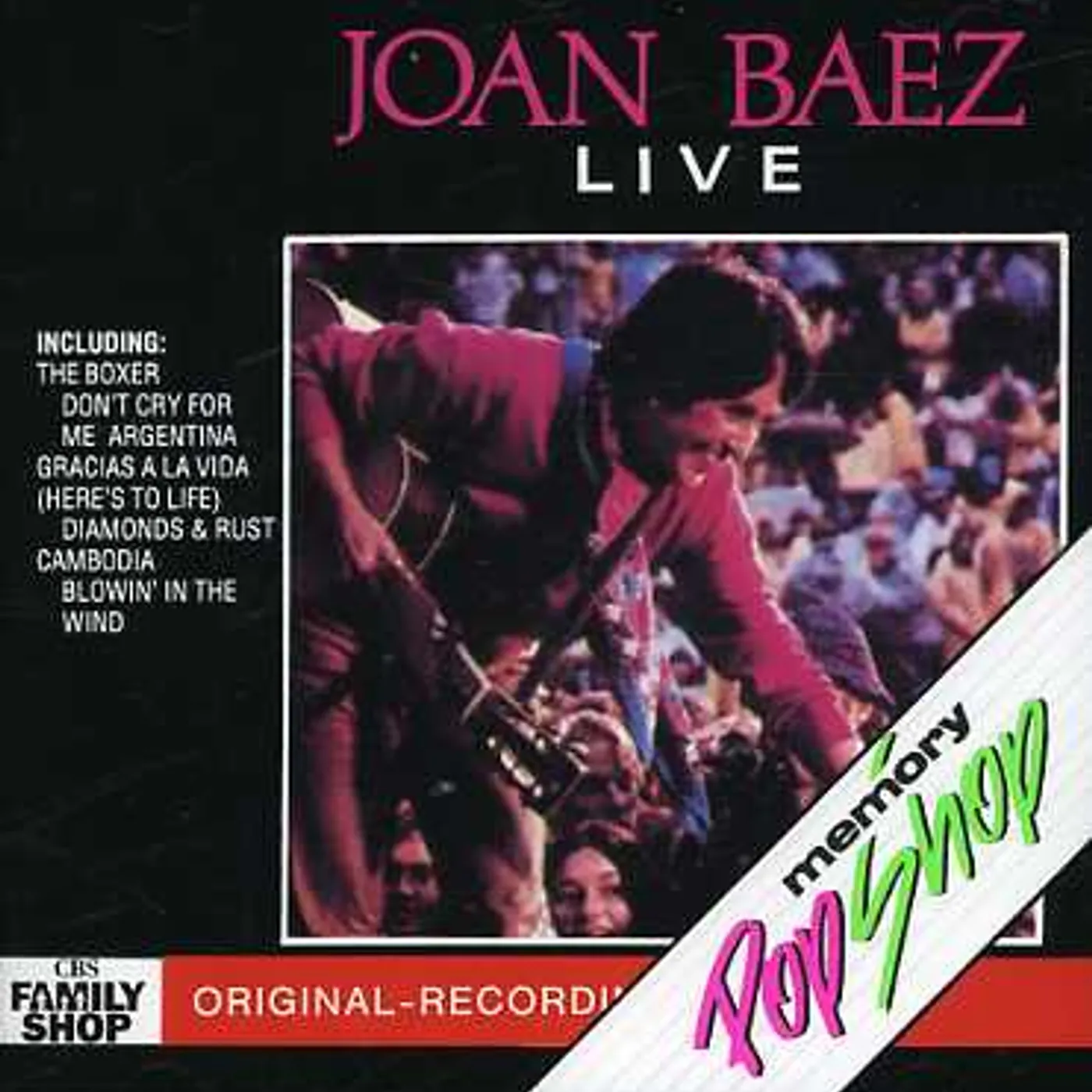 Joan Baez LIVE CD