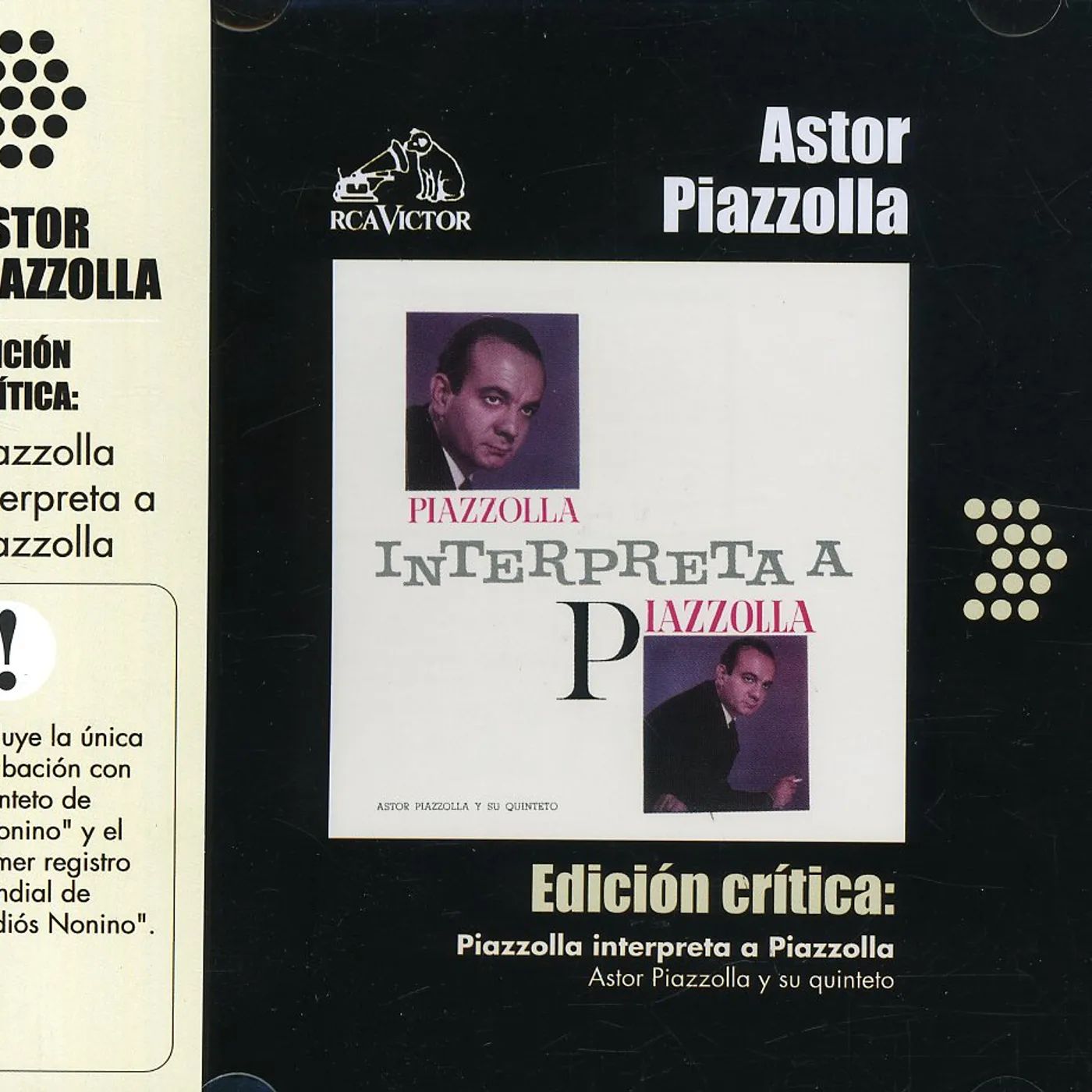 Astor Piazzolla EDICION CRITICA: PIAZZOLLA INTERPRETA A CD