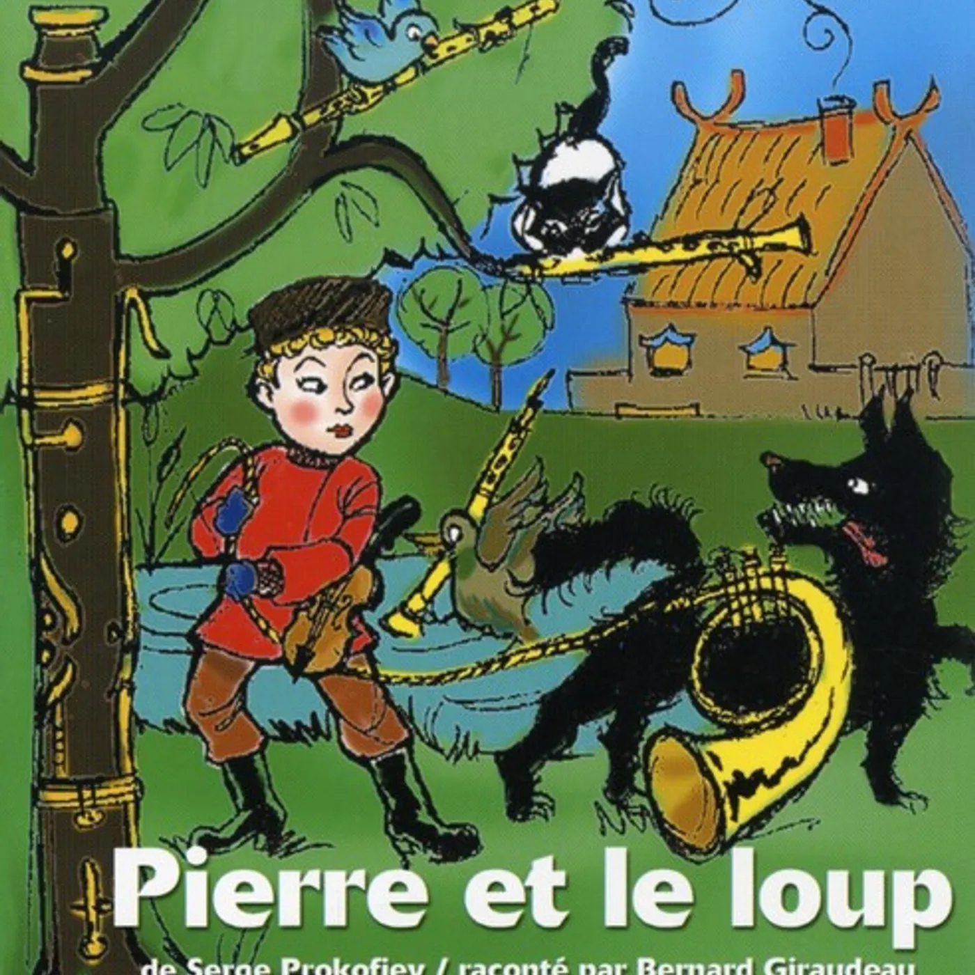 Bernard Giraudeau RACONTE PIERRE ET LE LOUP CD