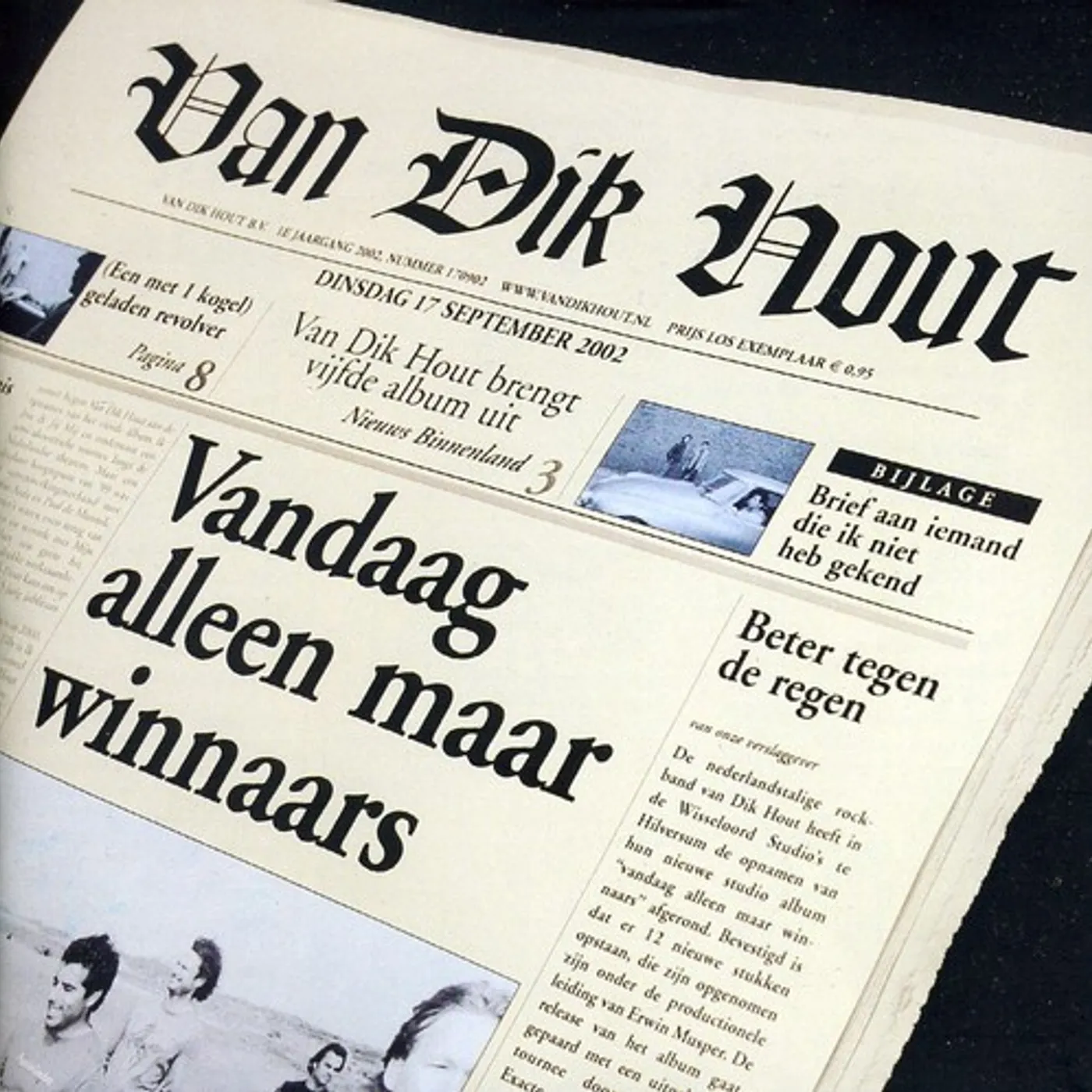 Van Dik Hout VANDAAG ALLEEN MAAR WINNAARS CD