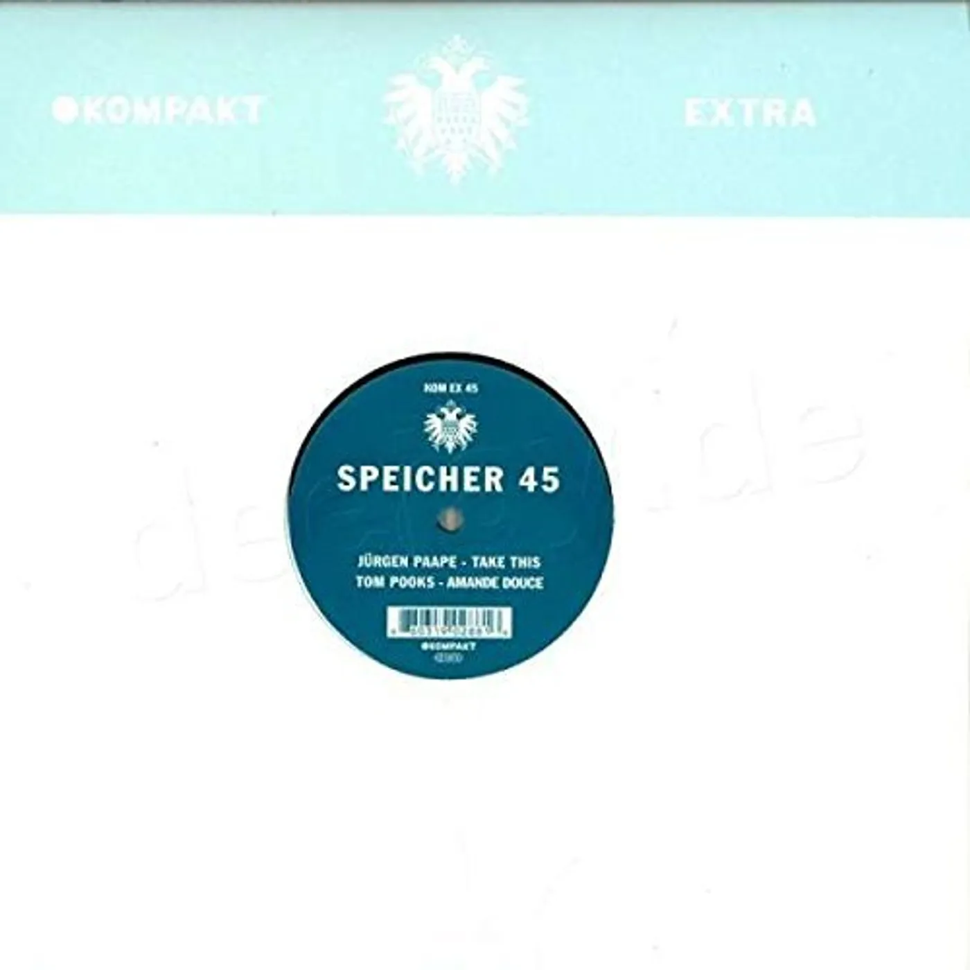 Jürgen Paape Speicher 45 Vinyl Record