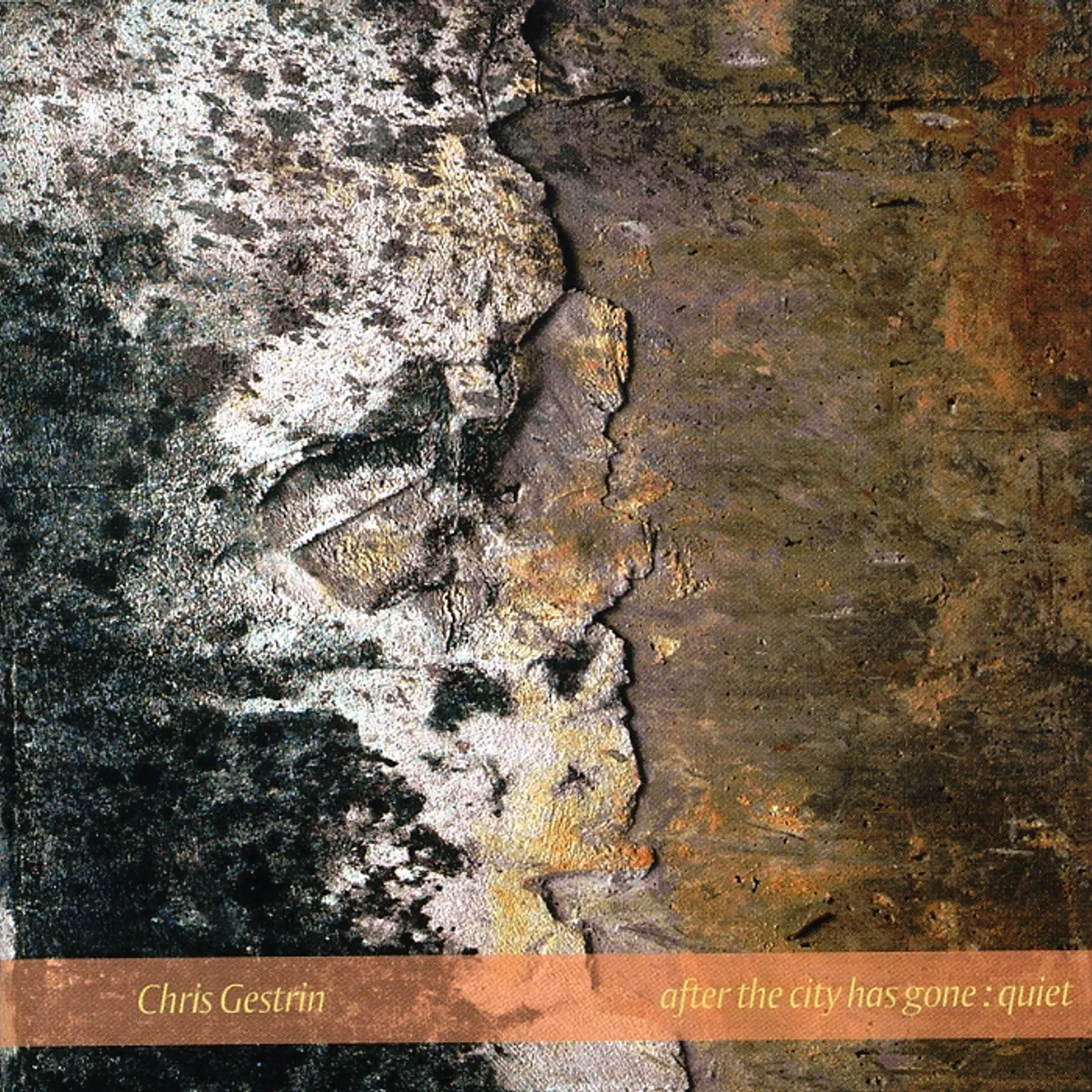 Chris Gestrin AFTER THE CITY HAS GONE: QUIET Super Audio CD