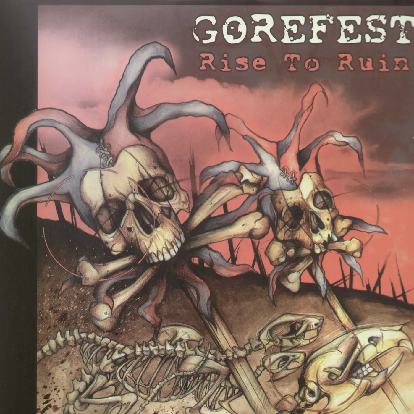 Gorefest RISE TO RUIN Vinyl Record