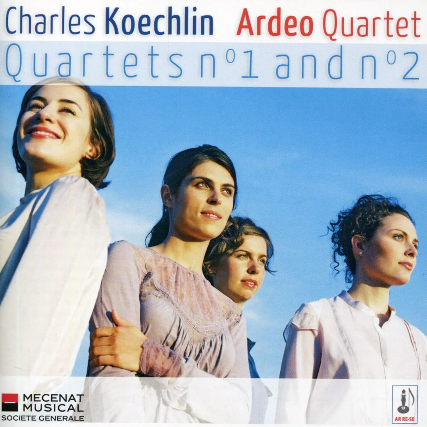 Charles Koechlin QUARTETS NOS. 1 & 2 CD