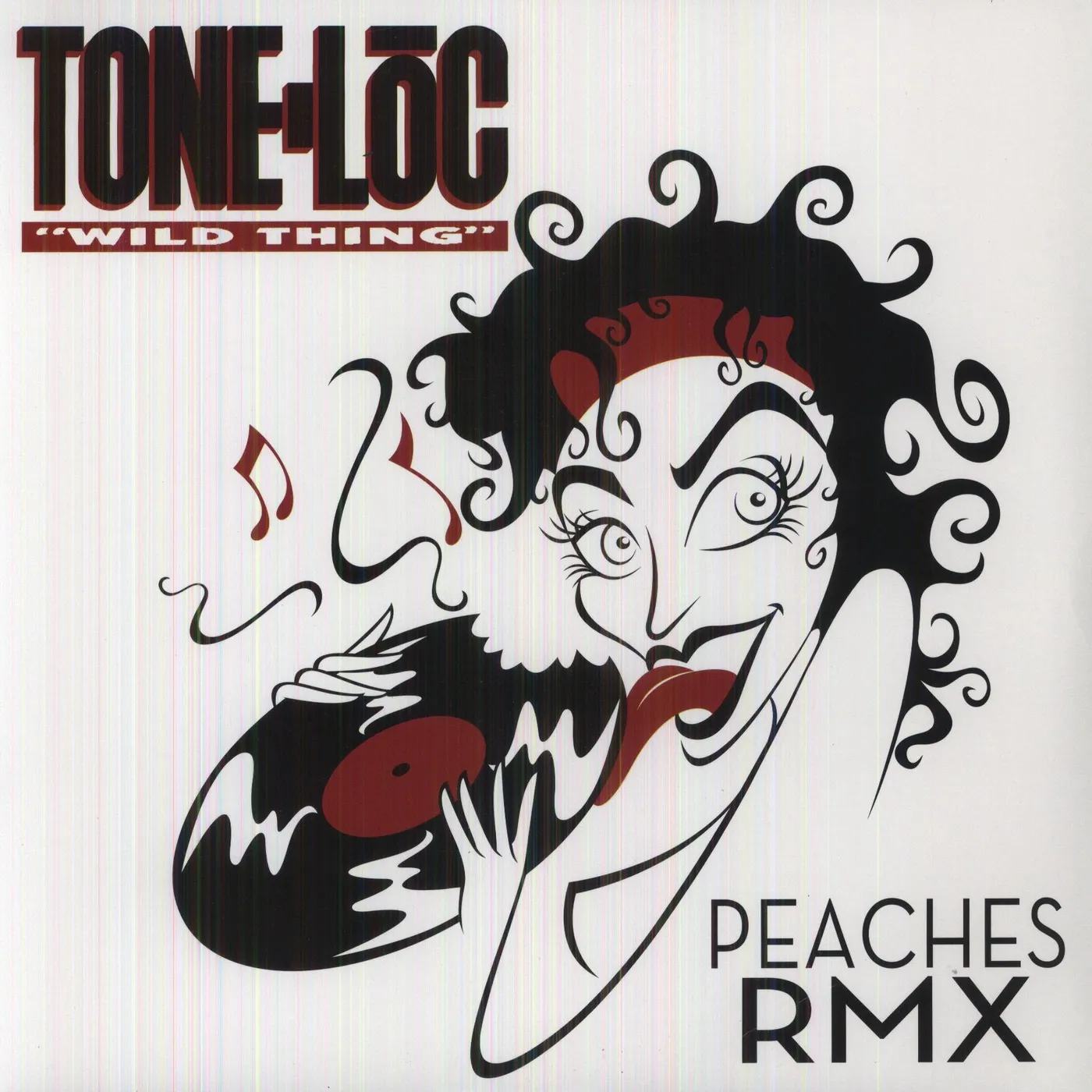 Peaches WILD THING (REMIX) Vinyl Record - Remix