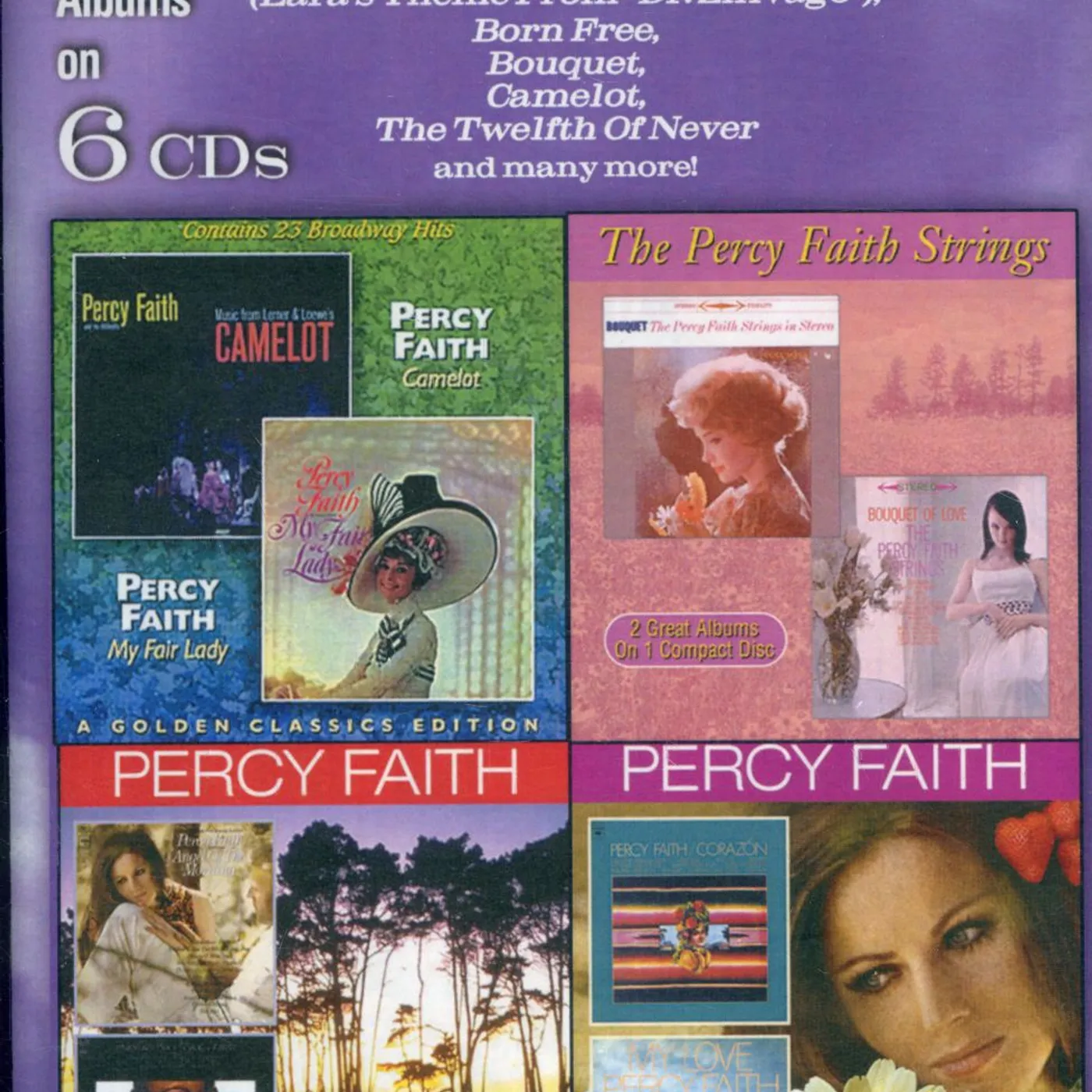 ONLY THE BEST OF PERCY FAITH 1 CD