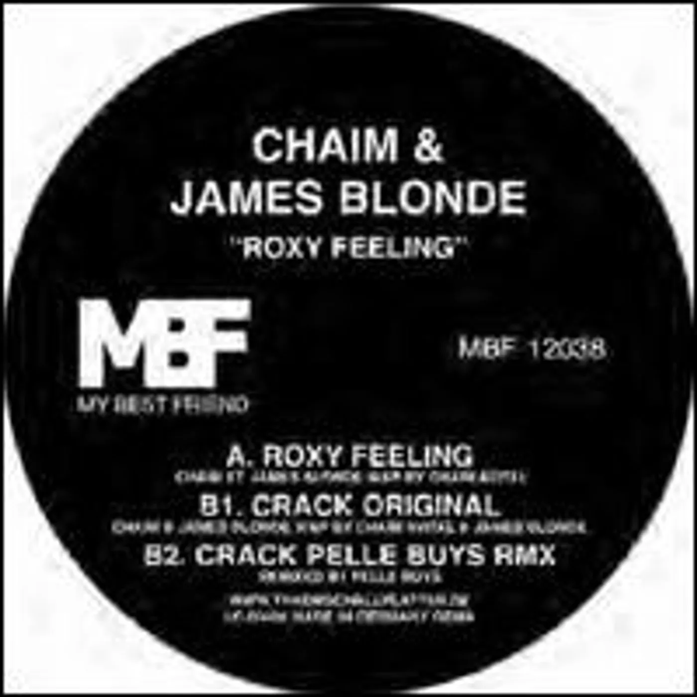 Chaim Roxy Feeling Vinyl Record