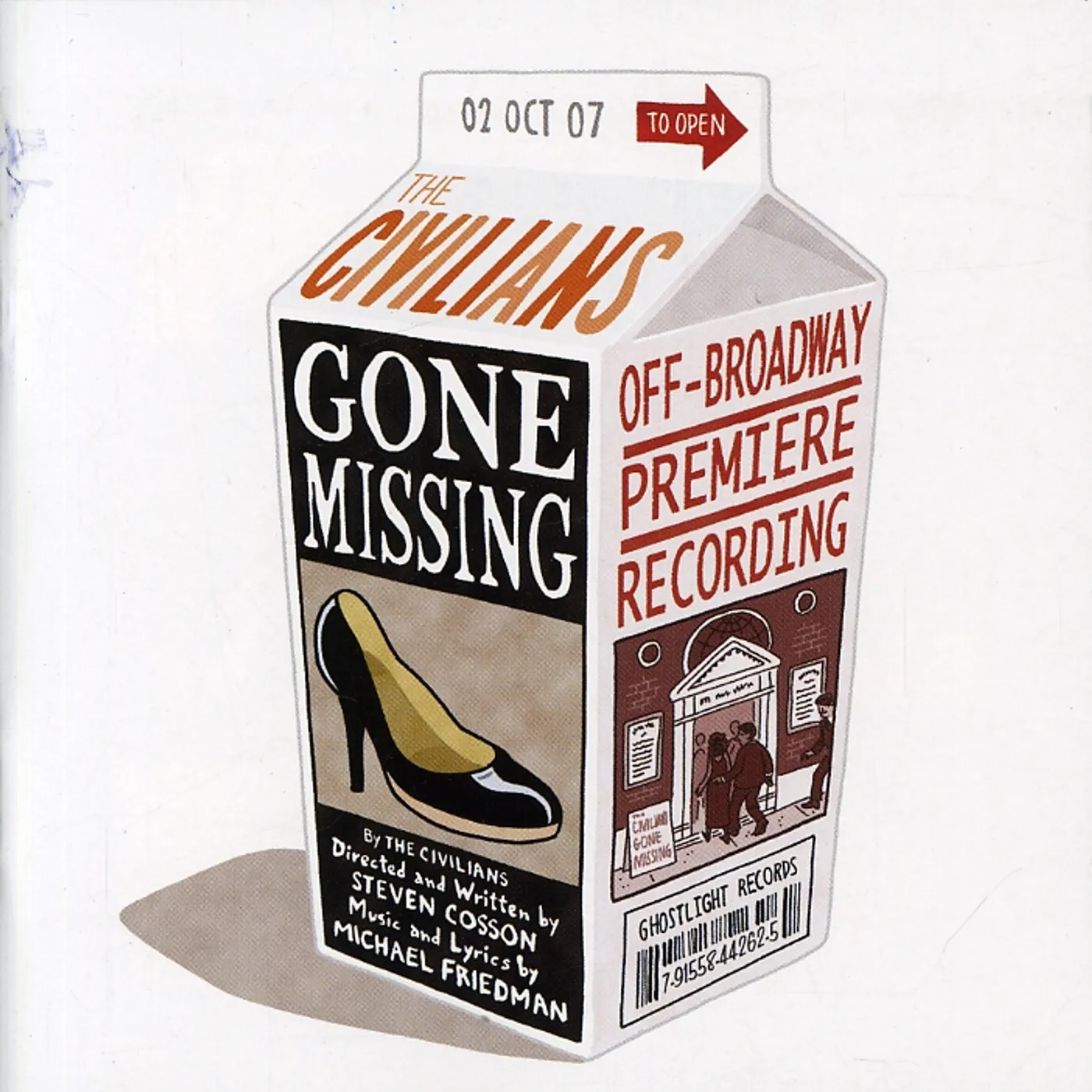 The Civilians GONE MISSING: WORLD PREMIERE RECORDING CD