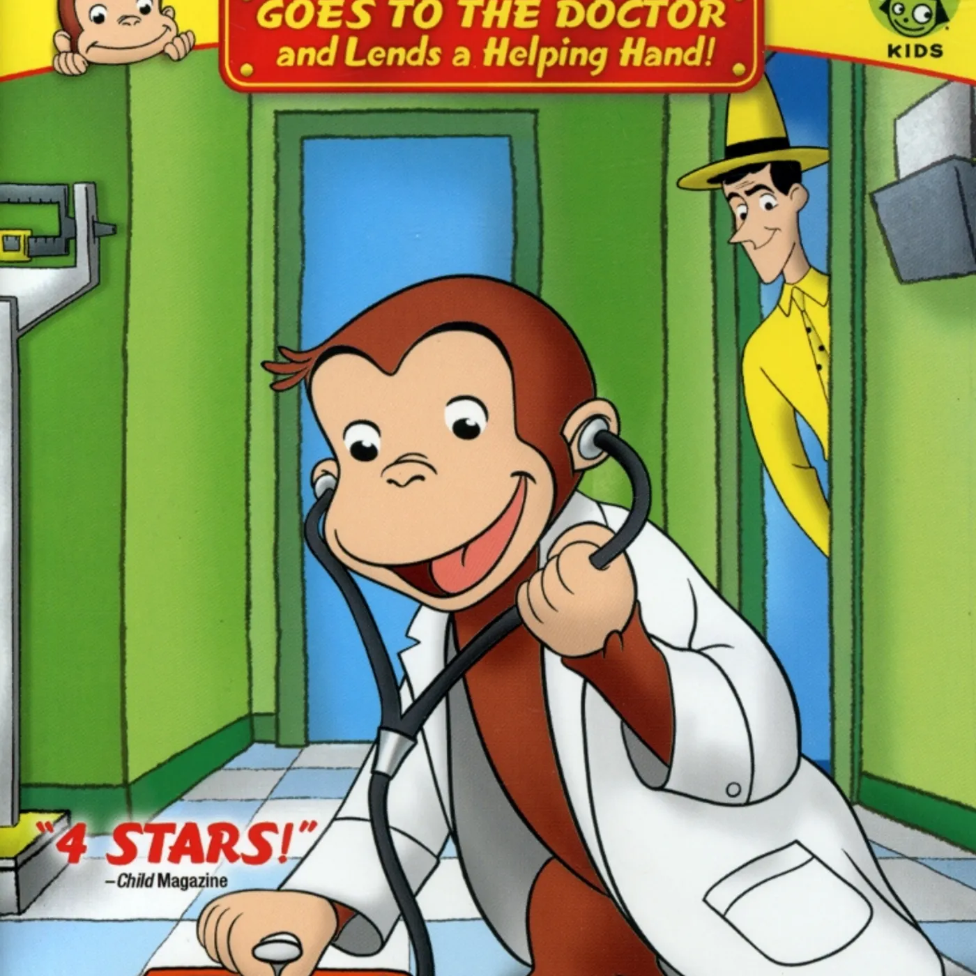 Curious George GOES TO THE DOCTOR & LENDS A HELPING HAND DVD