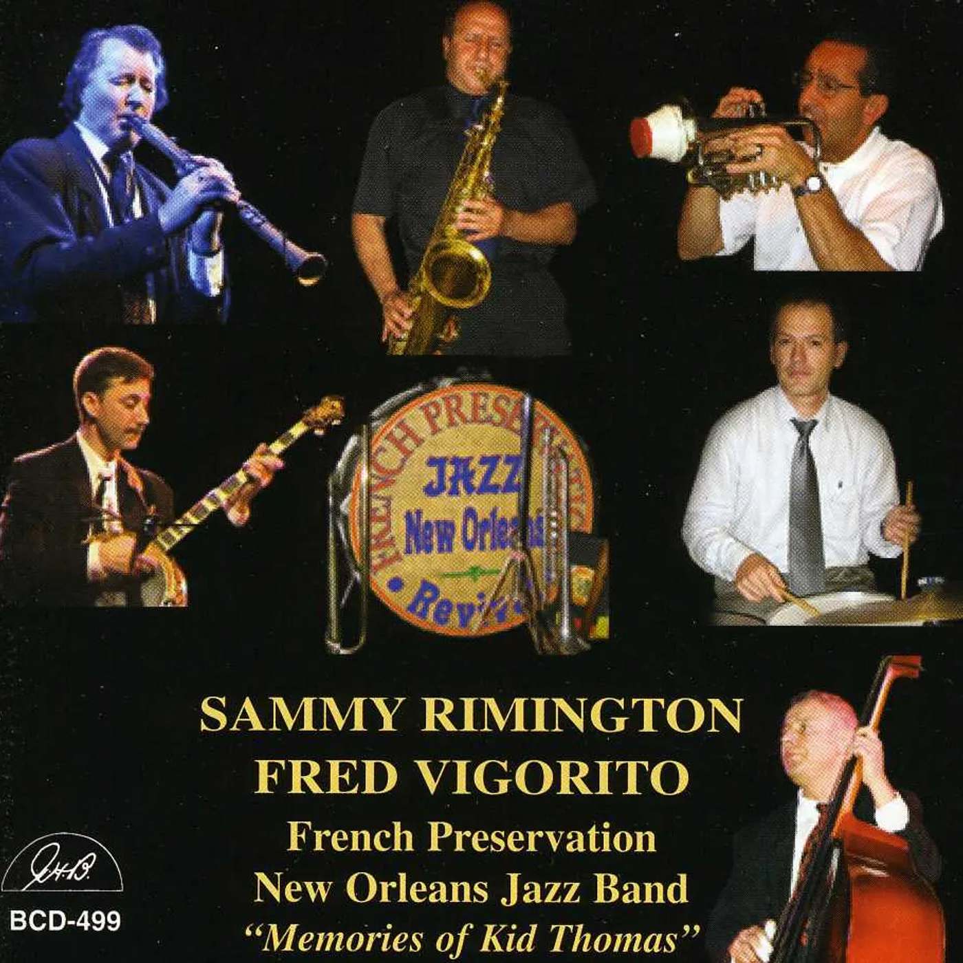 French Preservation New Orleans Jazz Band MEMORIES OF KID THOMAS CD