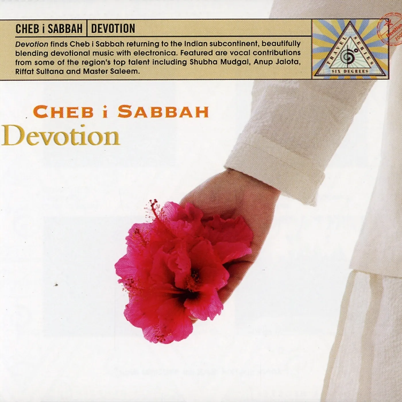 DJ Cheb I Sabbah DEVOTION CD