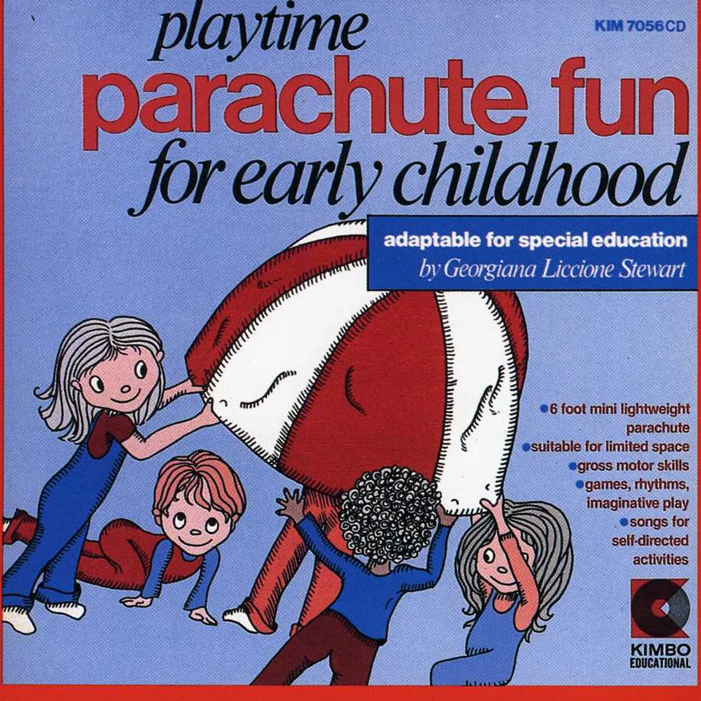 Kimbo Educational PLAYTIME PARACHUTE FUN CD