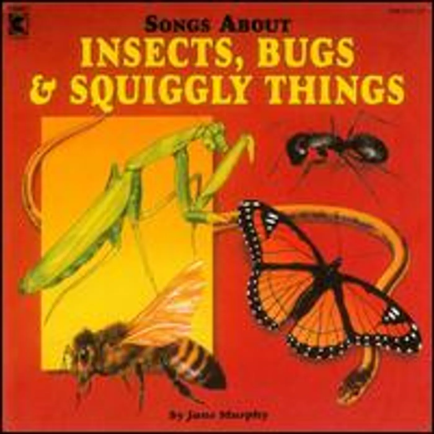 Kimbo Educational SONGS ABOUT INSECTS, BUGS AND SQUIGGLY CD