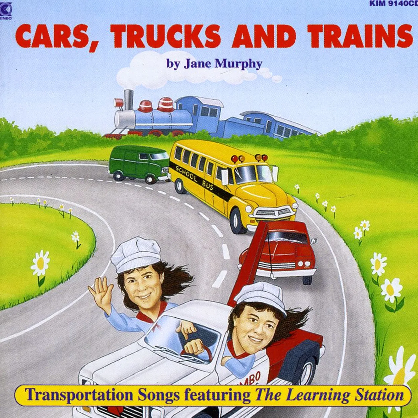 Kimbo Educational CARS, TRUCKS AND TRAINS CD