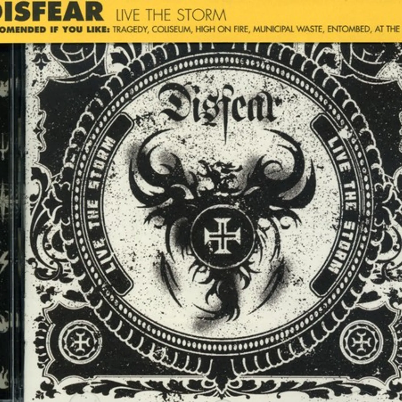 Disfear LIVE THE STORM CD