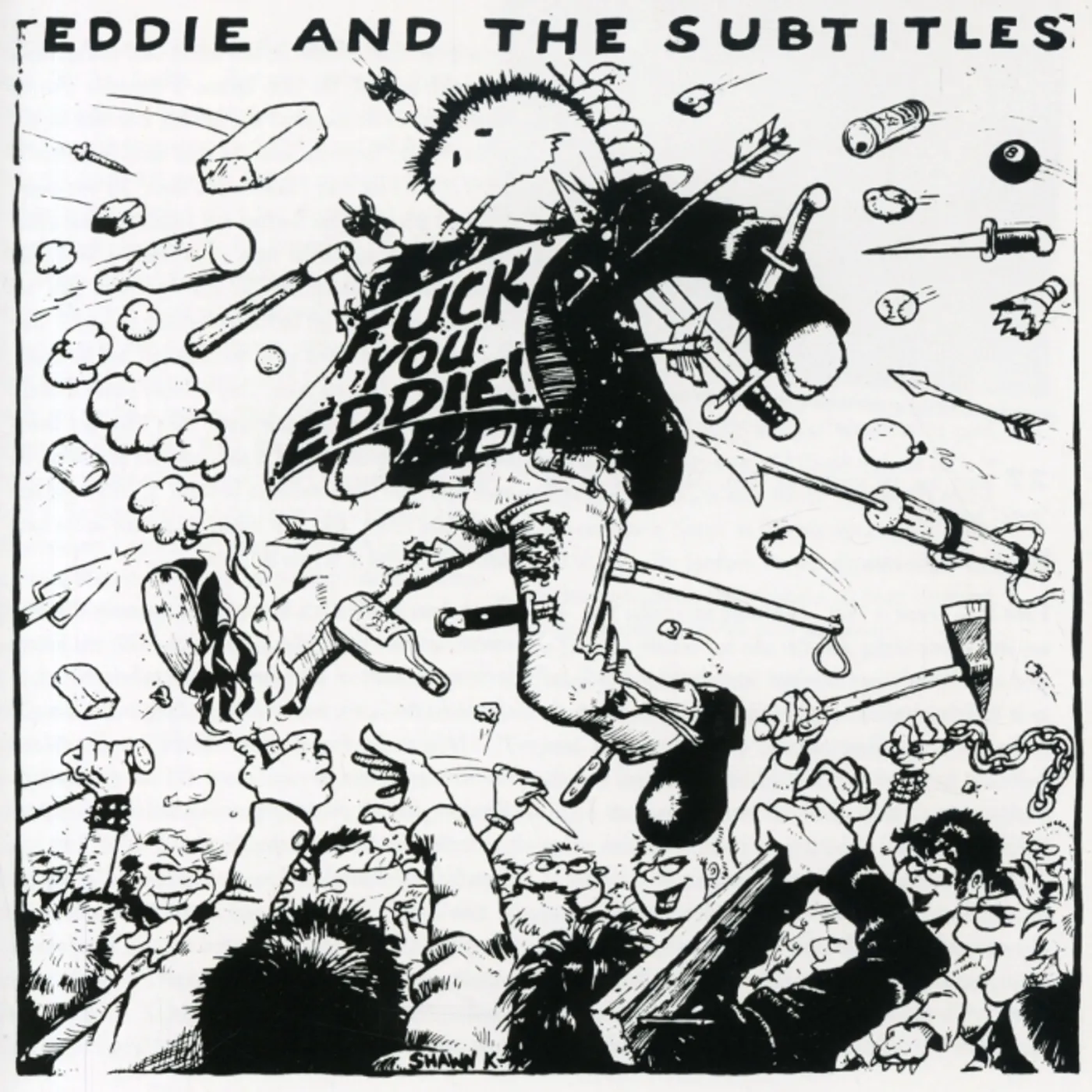 Eddie & The Subtitles FUCK YOU EDDIE CD