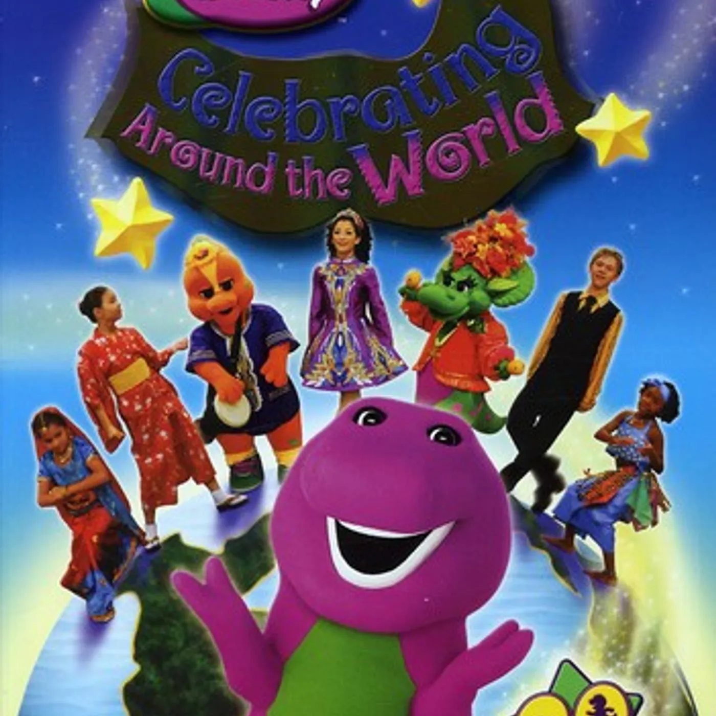 Barney CELEBRATING AROUND THE WORLD DVD