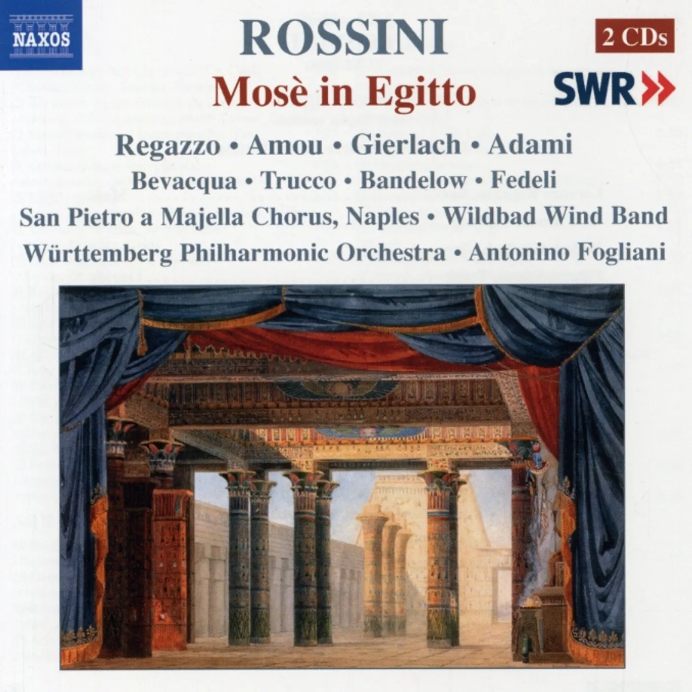 Gioachino Rossini MOSE IN EGITTO (1819 NAPLES VE CD