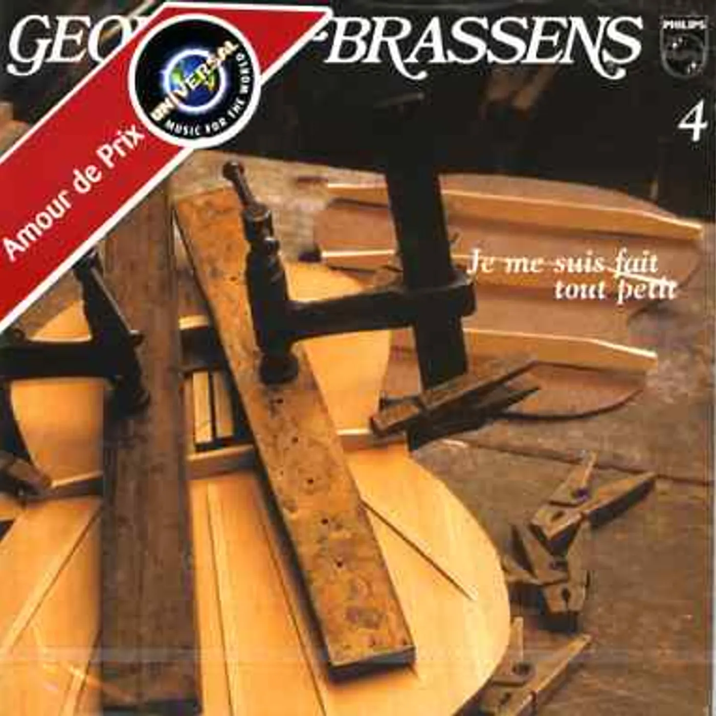 Georges Brassens JE ME SUIS FAIT TOUT PETIT (VOL4) CD
