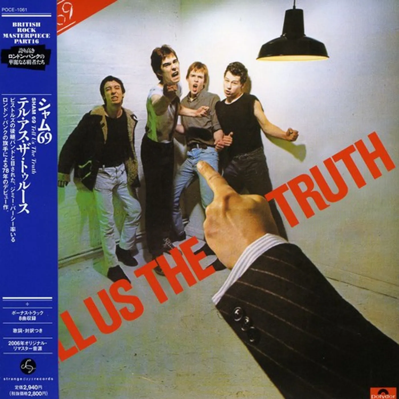 Sham 69 TELL US TRUTH CD