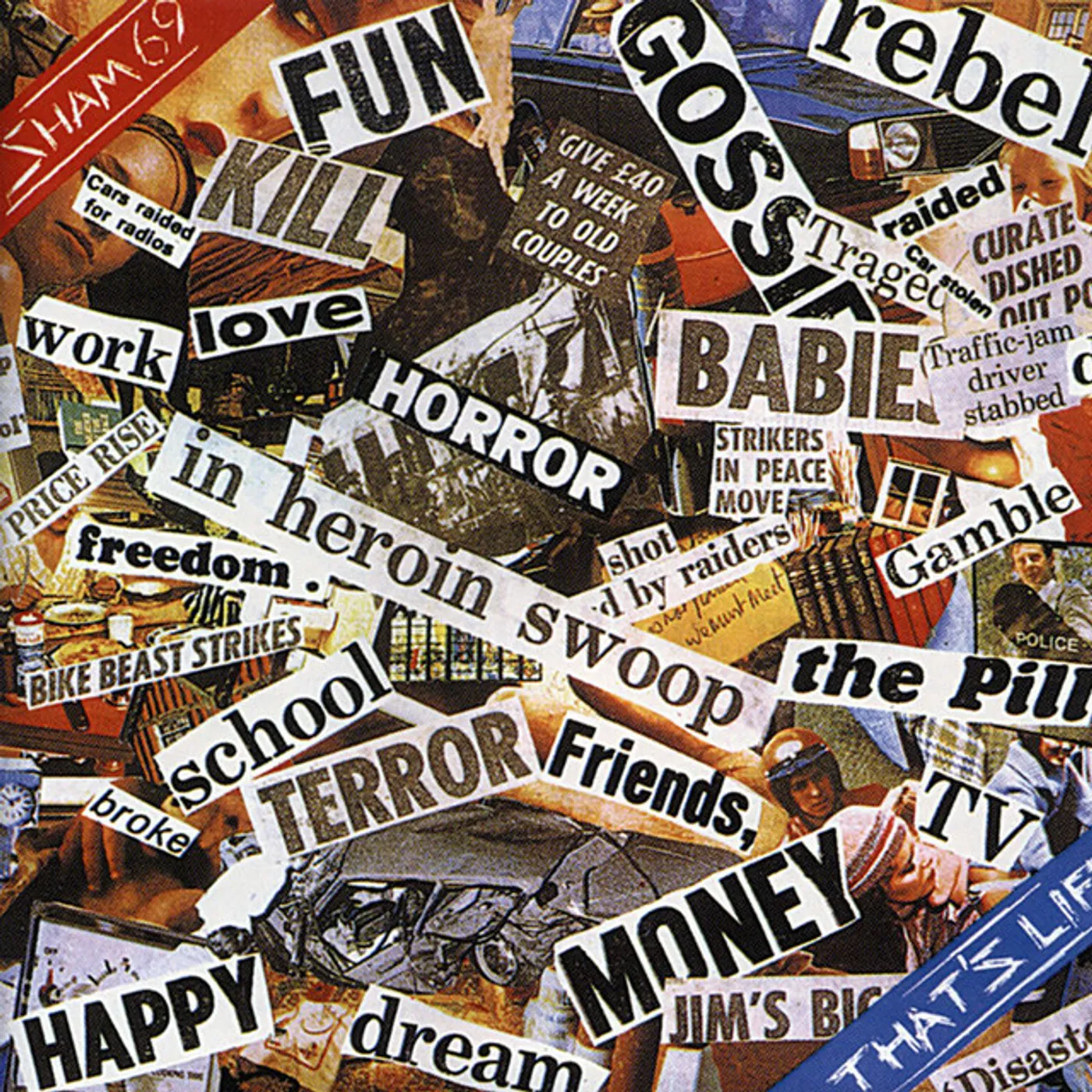 Sham 69 THAT'S LIFE CD