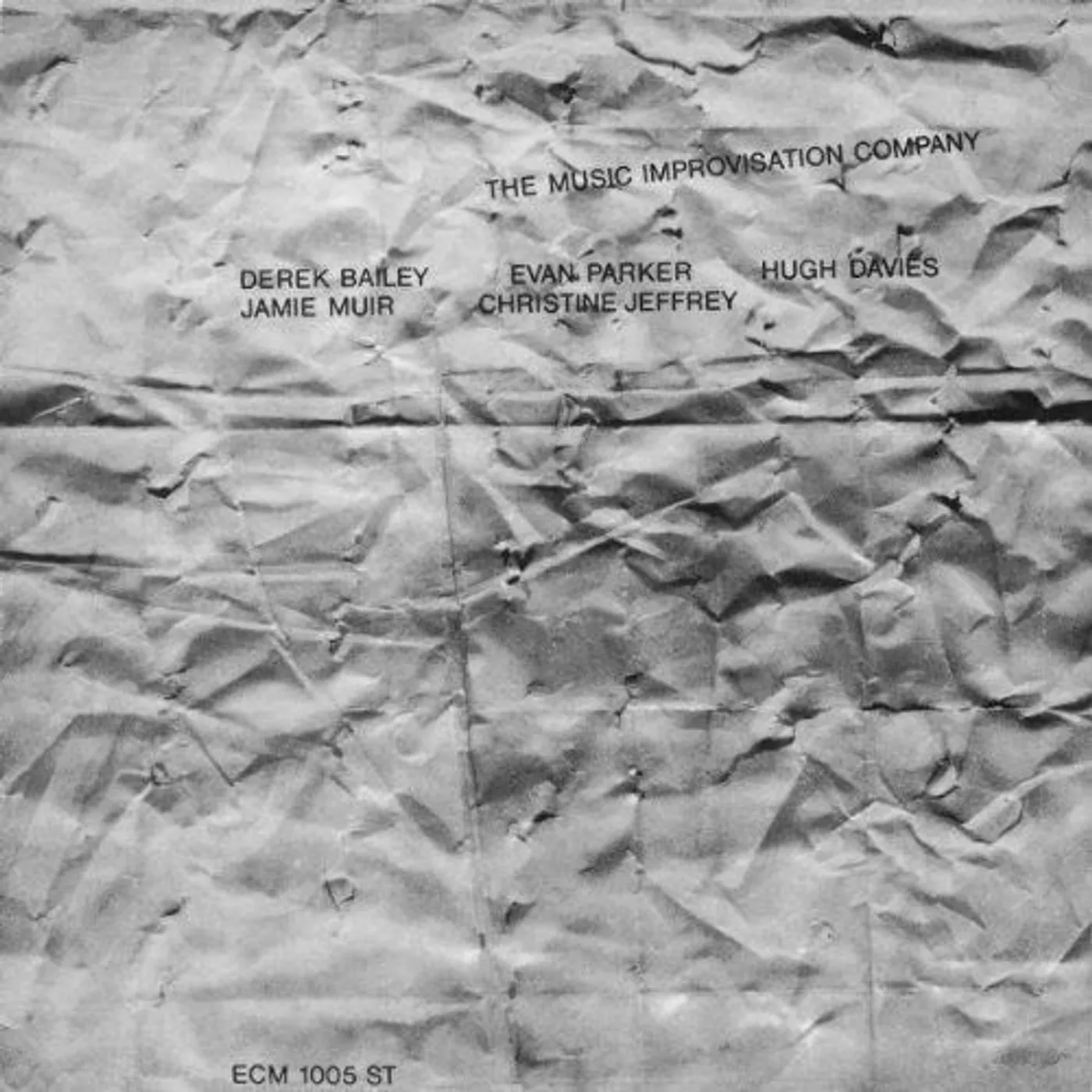 Derek Bailey IMPROVISATION CD