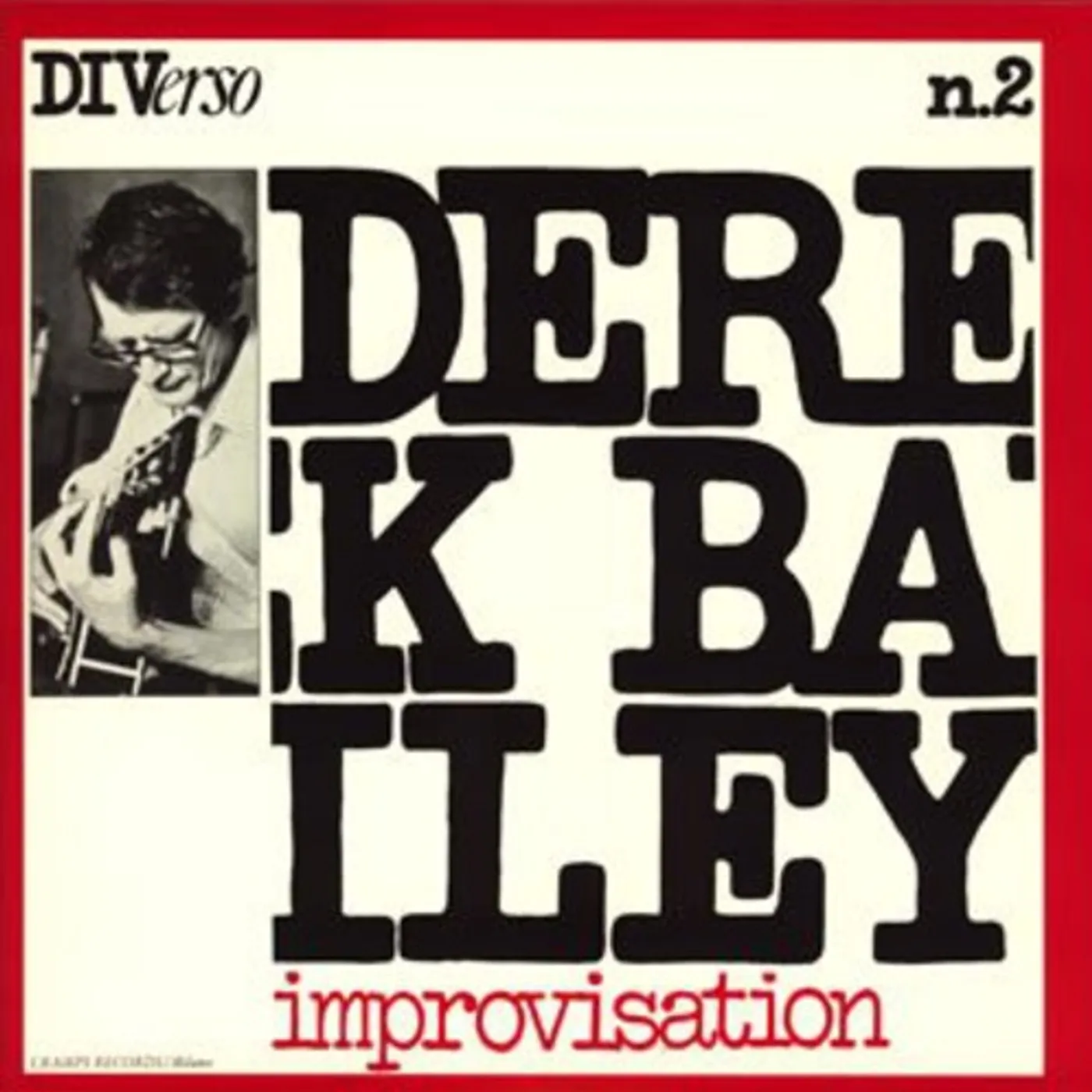 Derek Bailey IMPROVISATION CD