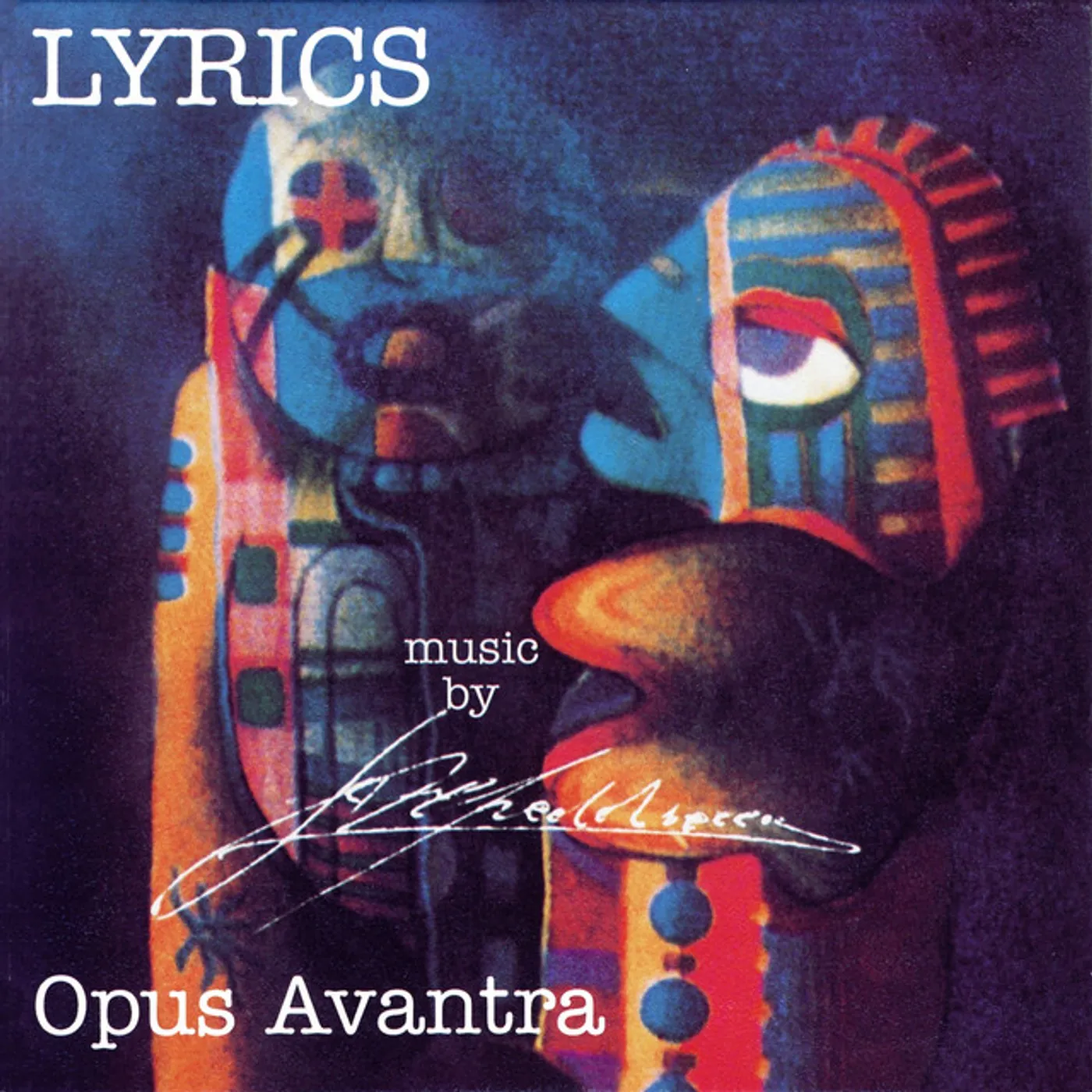 Opus Avantra LYRICS CD
