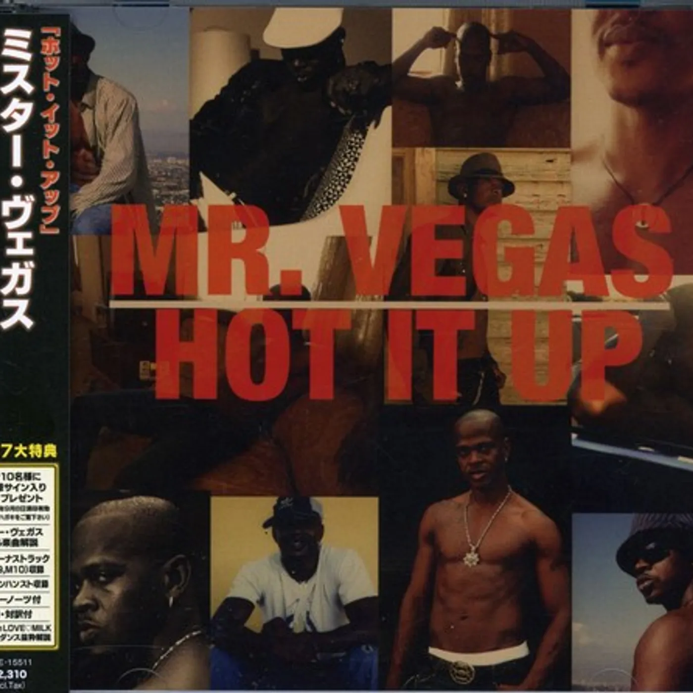 Mr. Vegas HOT IT UP CD