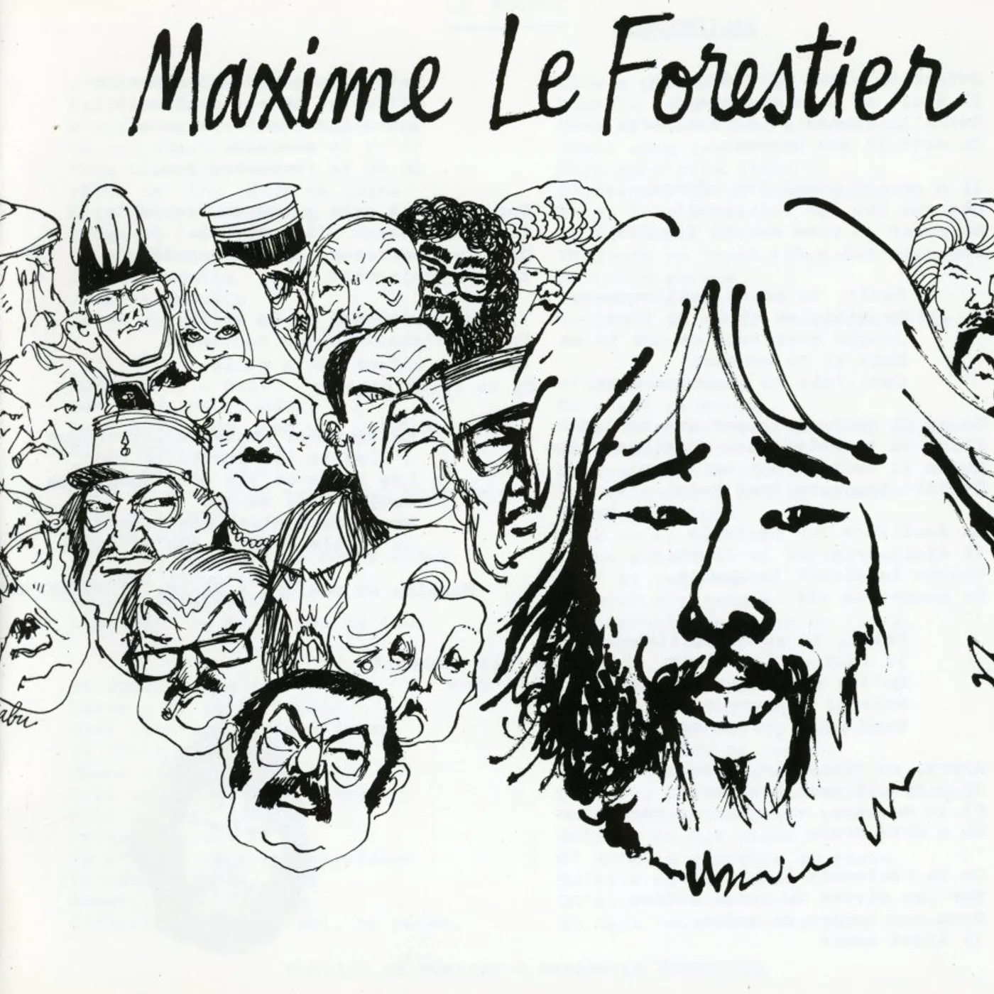Maxime Le Forestier SALTIMBANQUE CD