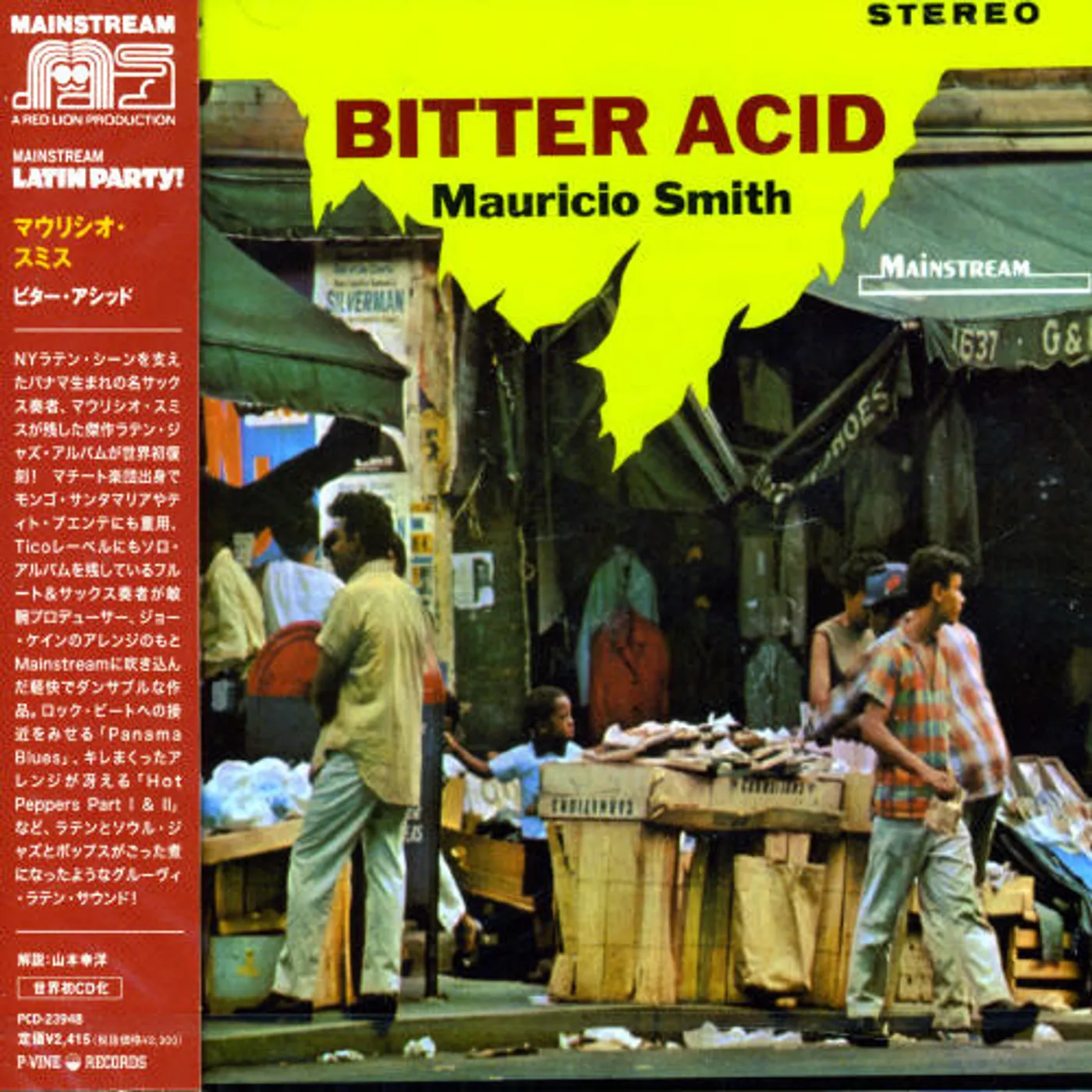 Mauricio Smith BITTER ACID CD