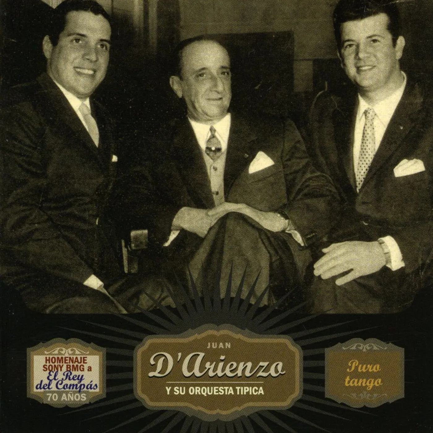 D`arienzo Juan PURO TANGO CD