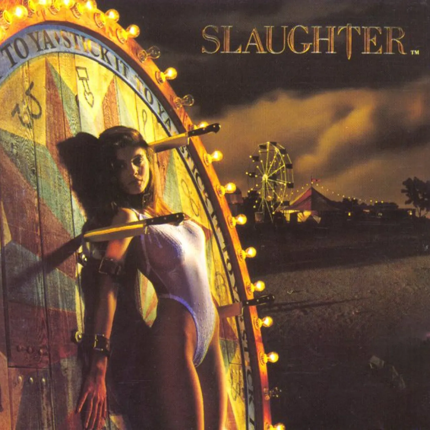 Slaughter STICK IT LIVE CD